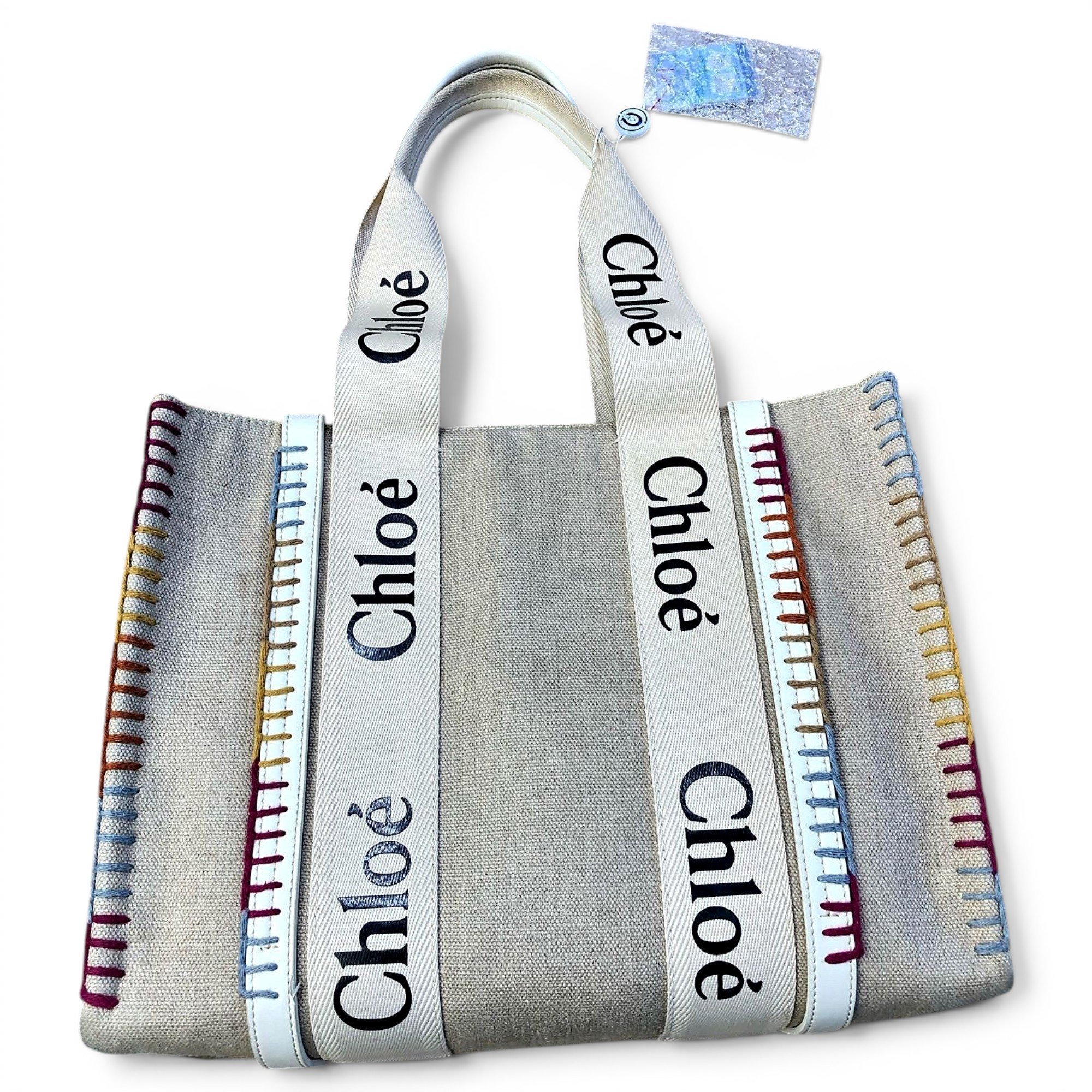 Woody cloth tote