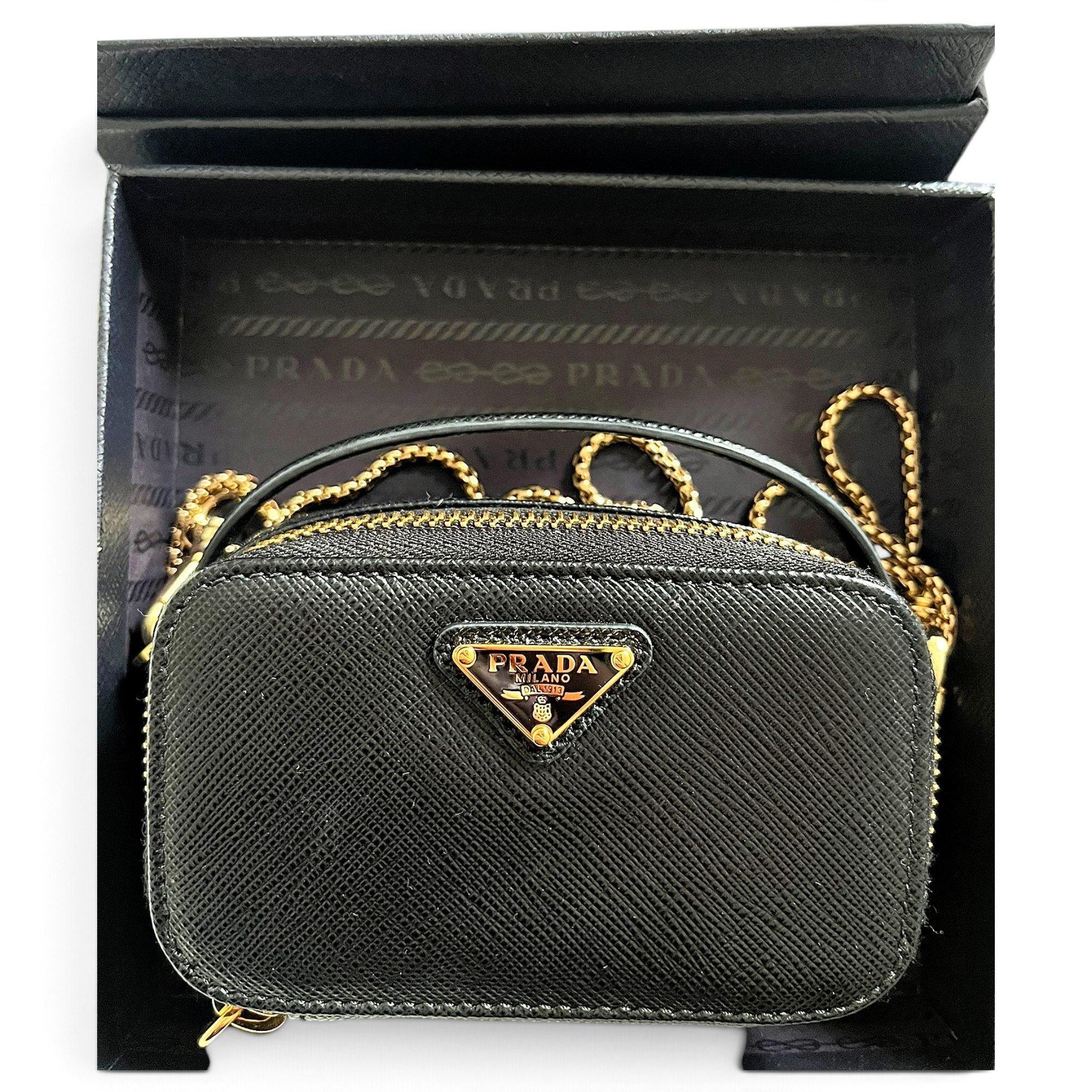 Leather crossbody bag