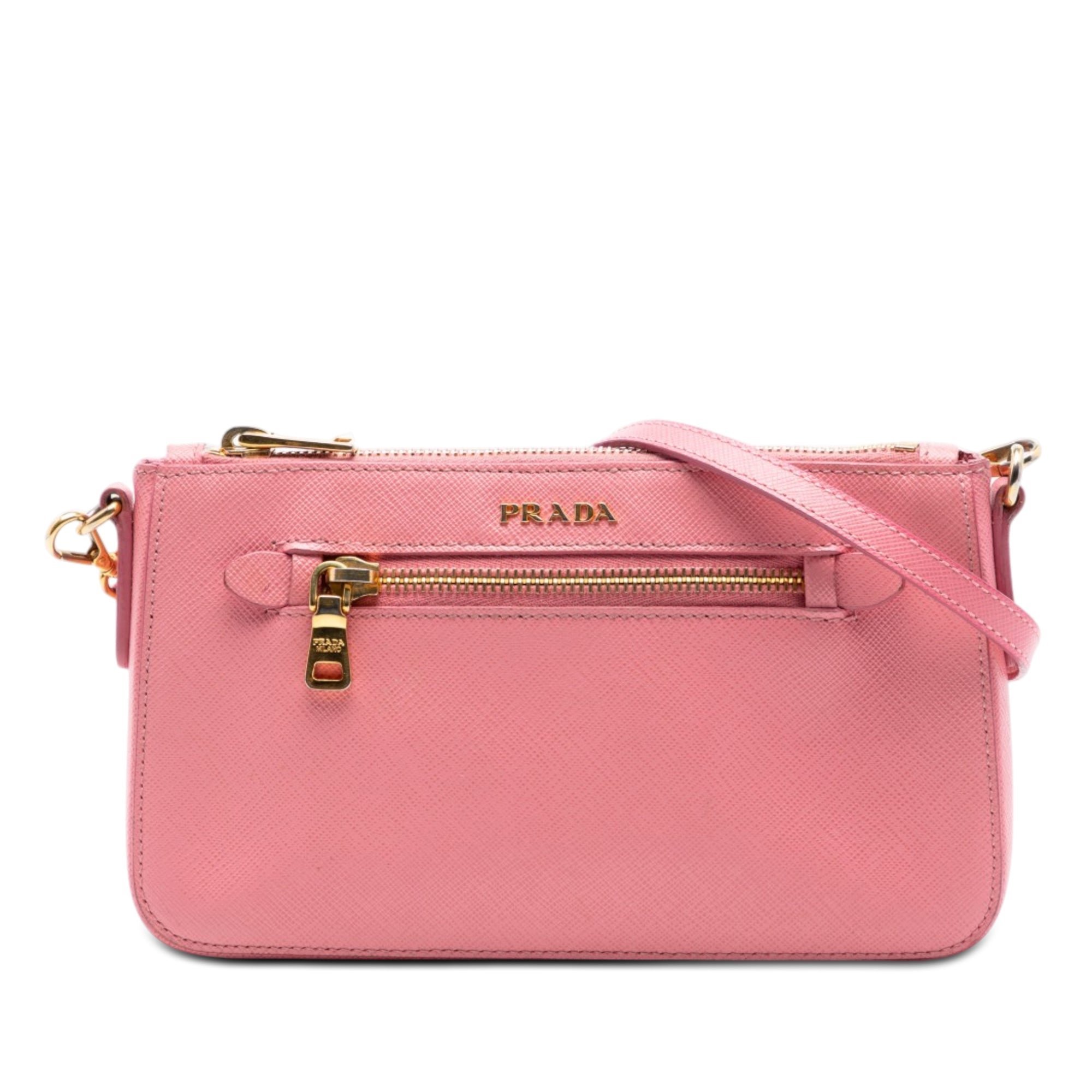 Leather crossbody bag