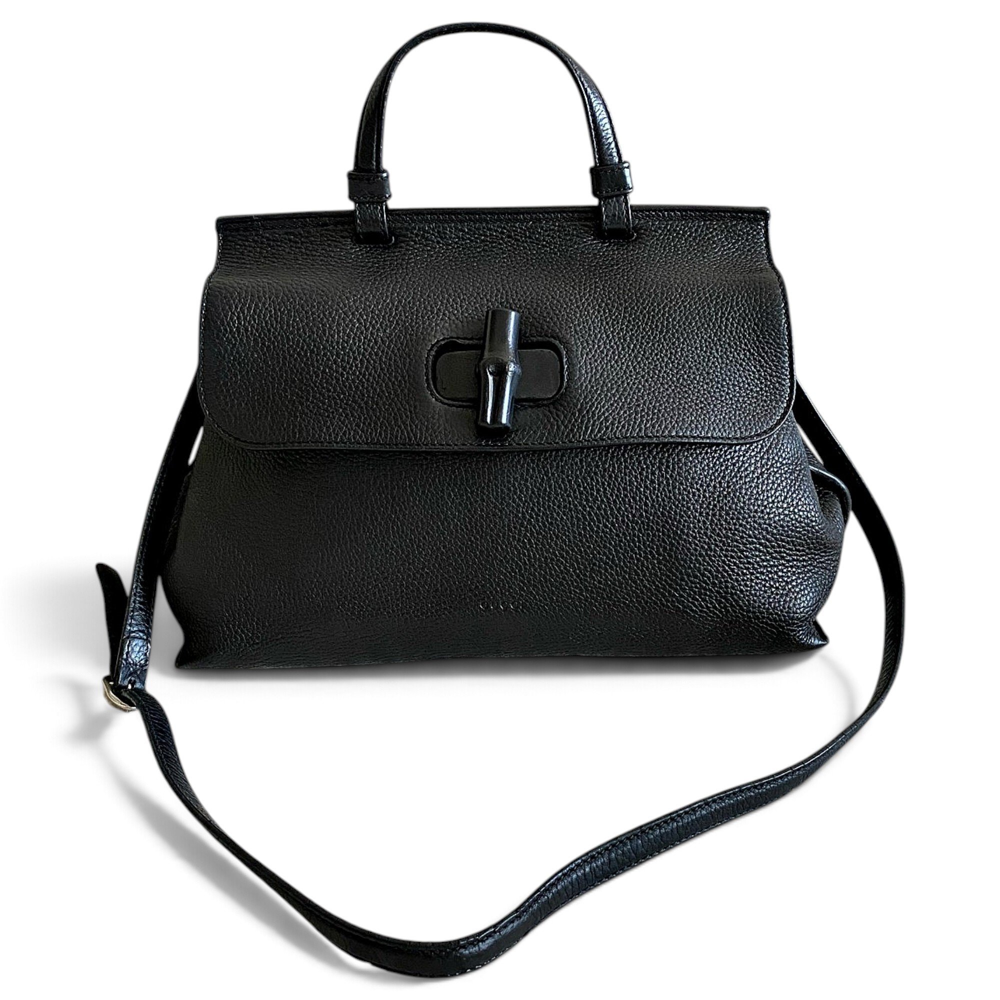 Bamboo Daily Top Handle leather handbag