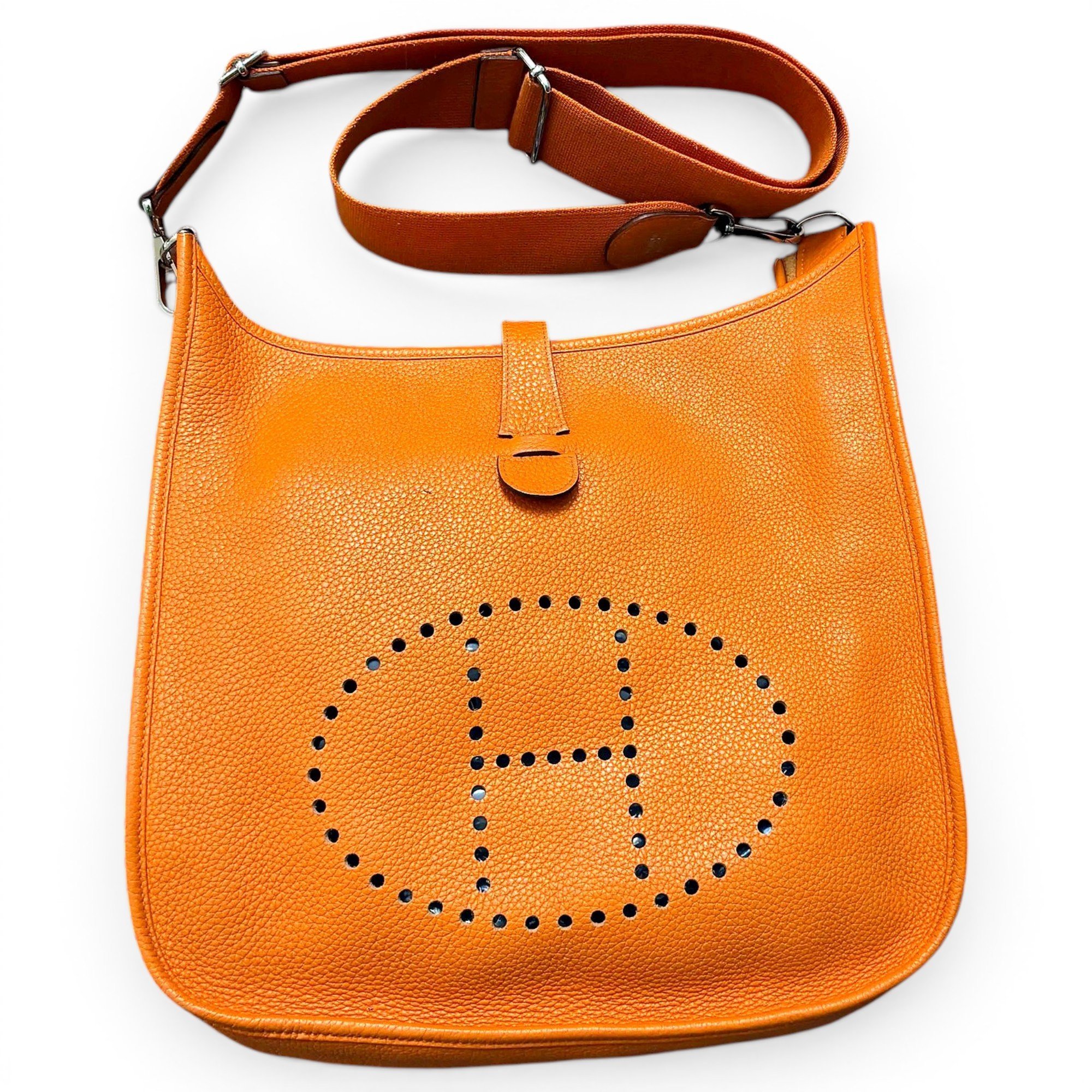 Evelyne leather crossbody bag