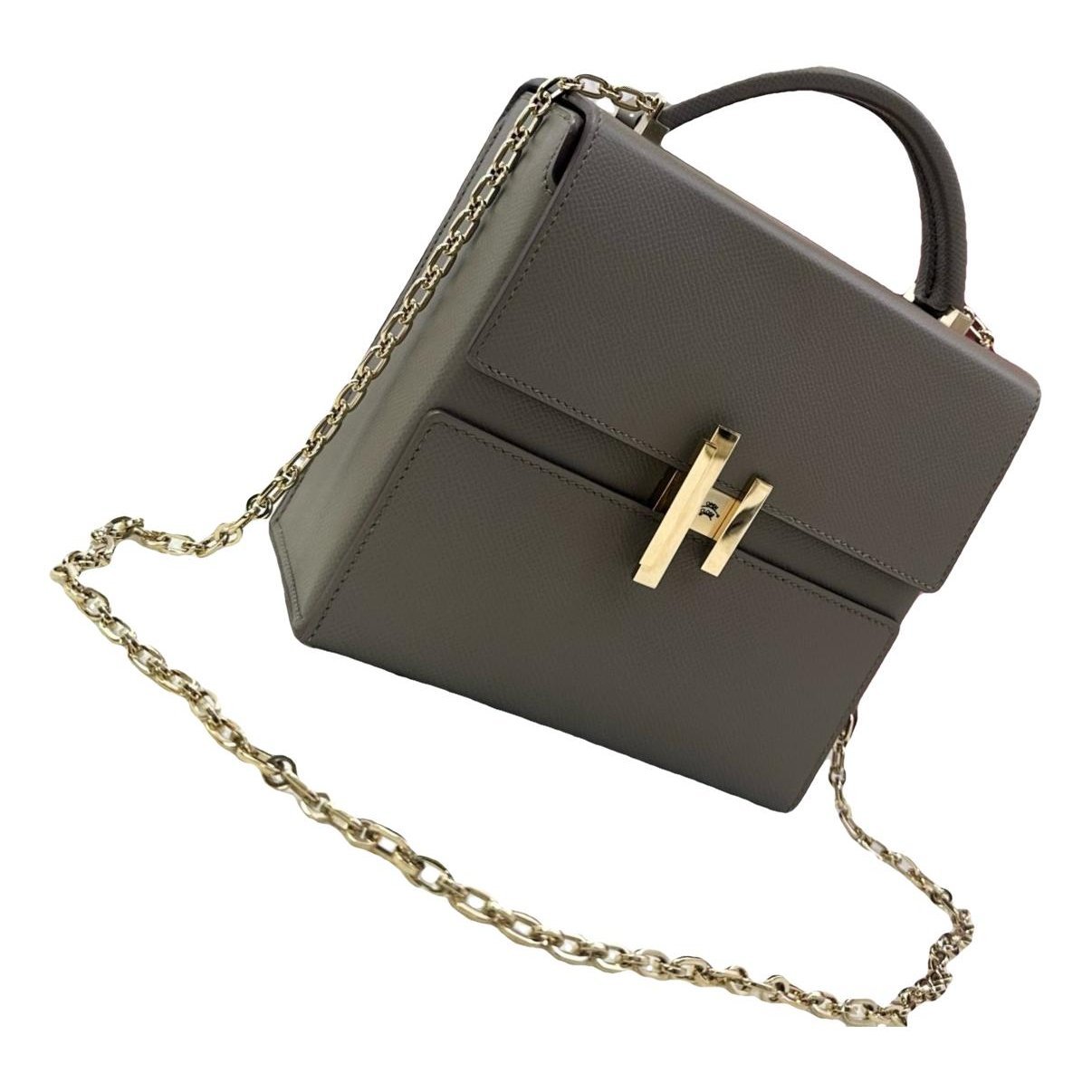Cinhetic leather handbag