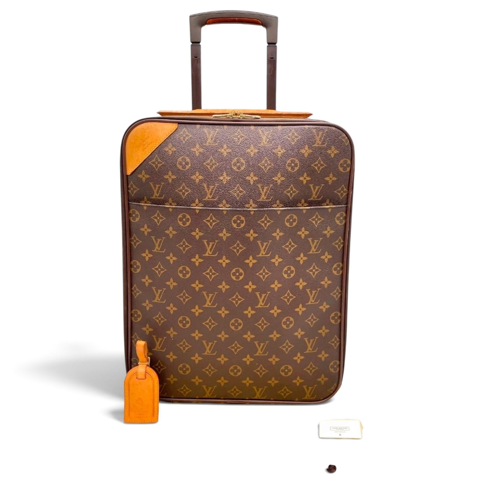 Pegase leather travel bag