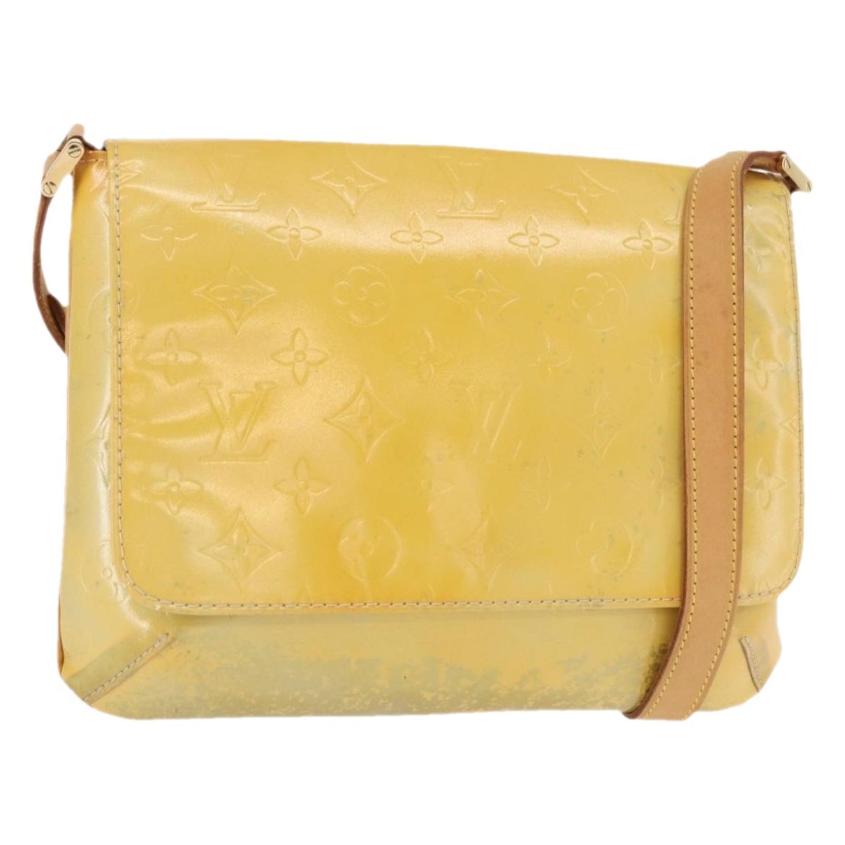 Thompson patent leather handbag