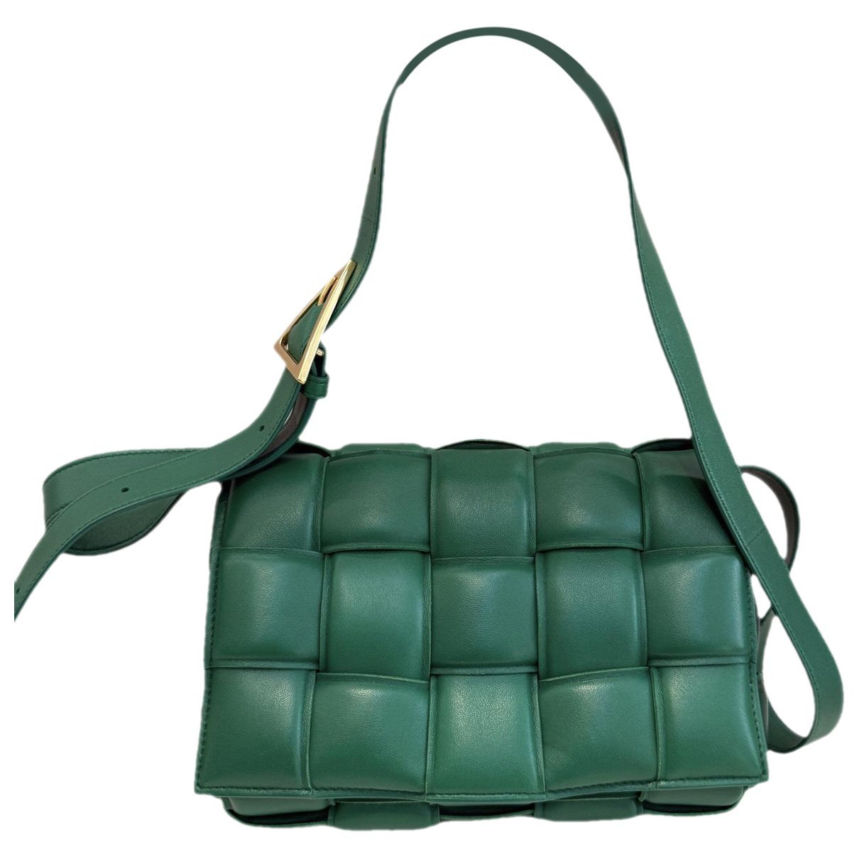 Cassette Padded leather crossbody bag