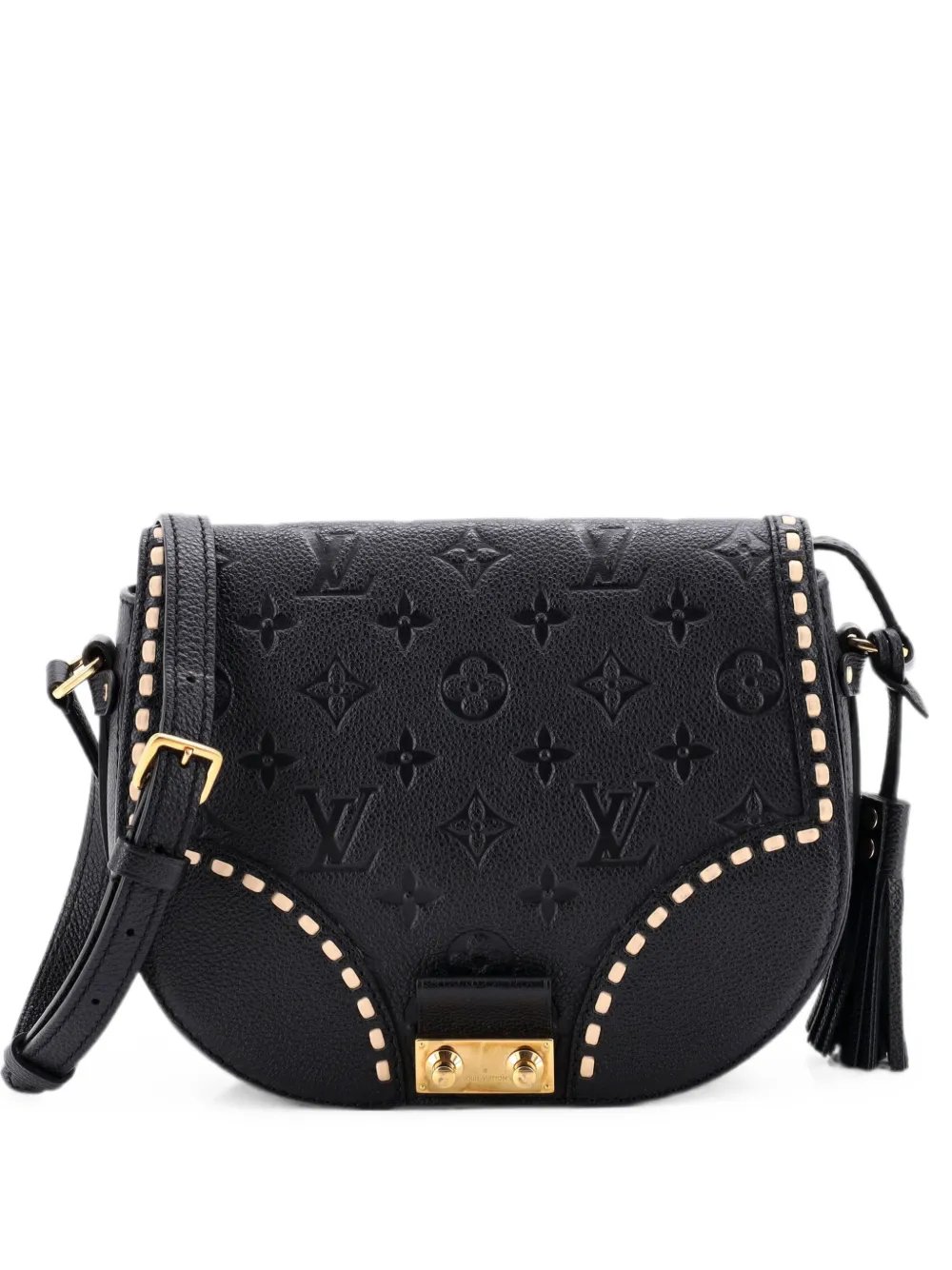 Junot Handbag Monogram Empreinte Leather crossbody bag