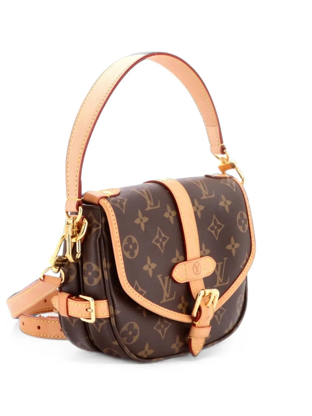 Saumur Handbag Monogram Canvas BB crossbody bag