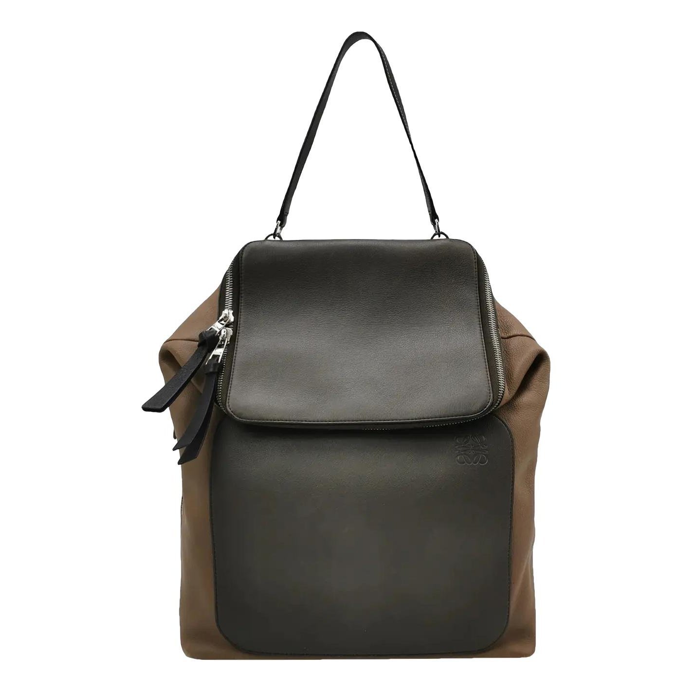 Goya leather backpack