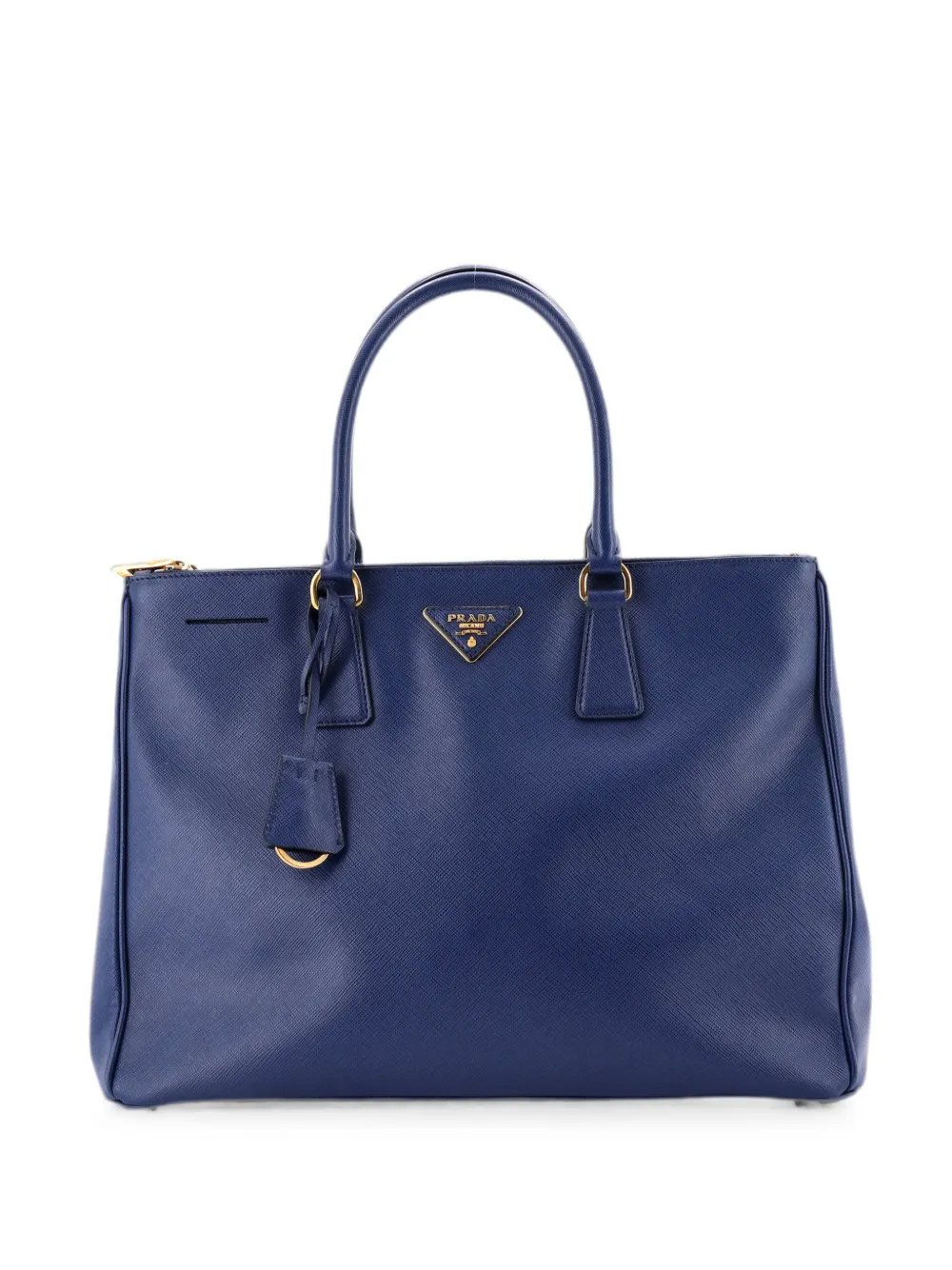 Double Zip Lux Saffiano Leather Large tote bag