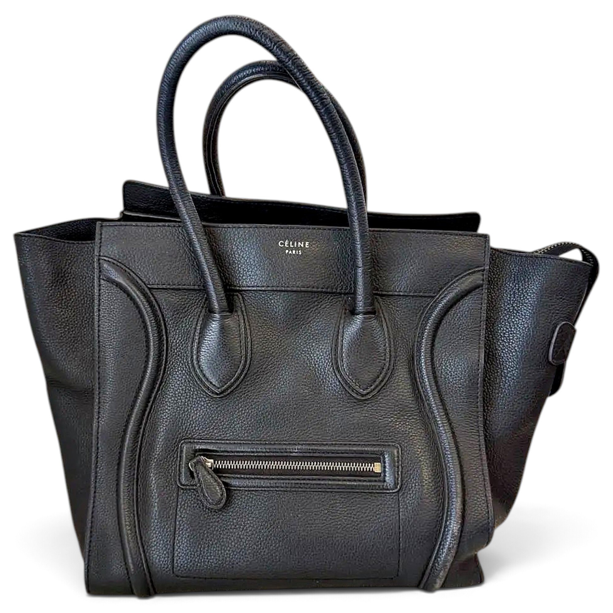 Luggage leather handbag