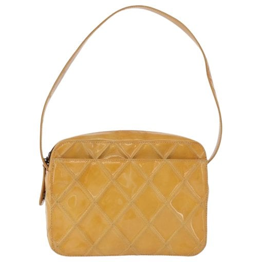 Patent leather handbag