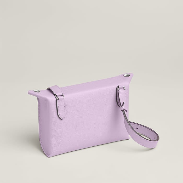 Mauve Sylvestre Hermès Videpoches Bag