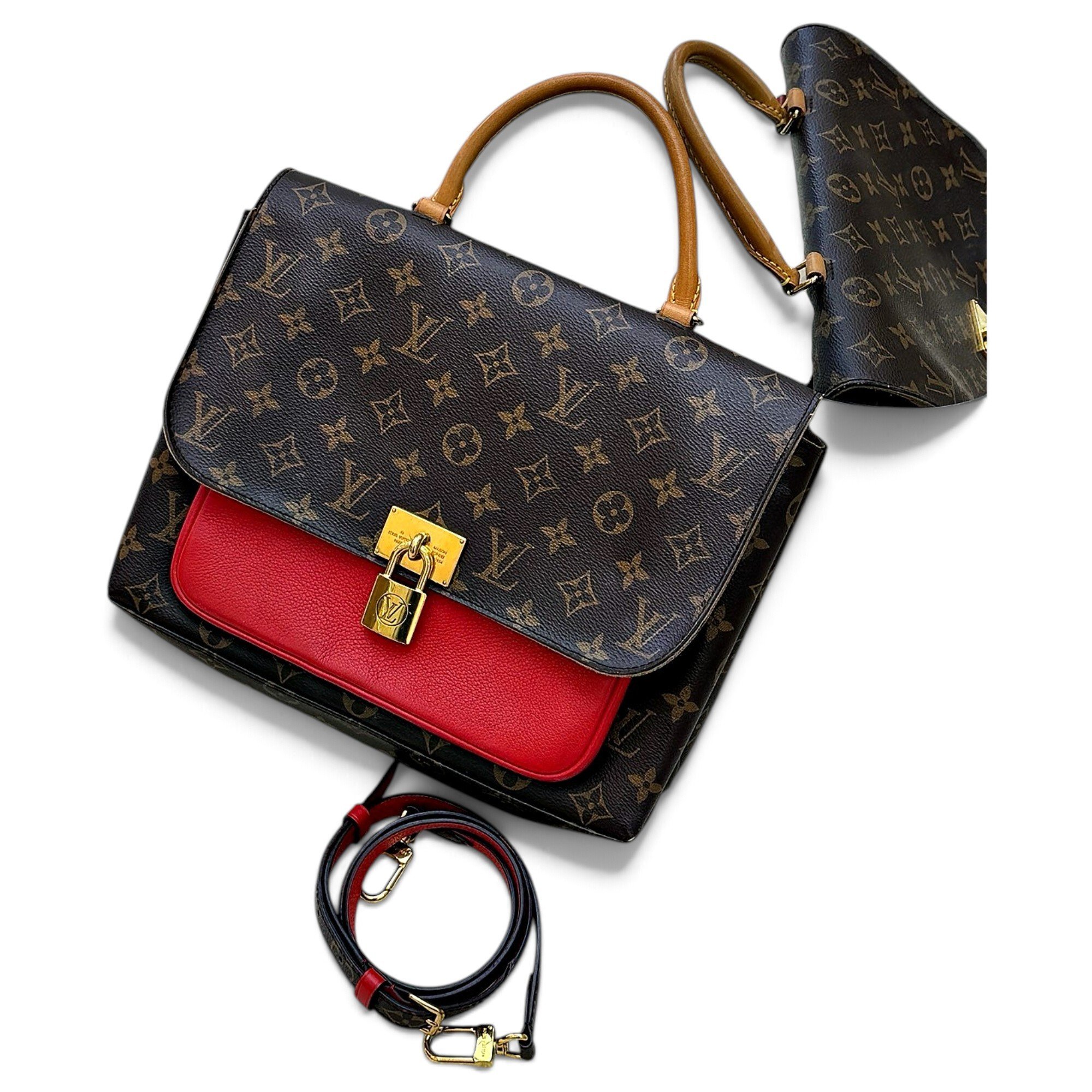 Marignan leather crossbody bag