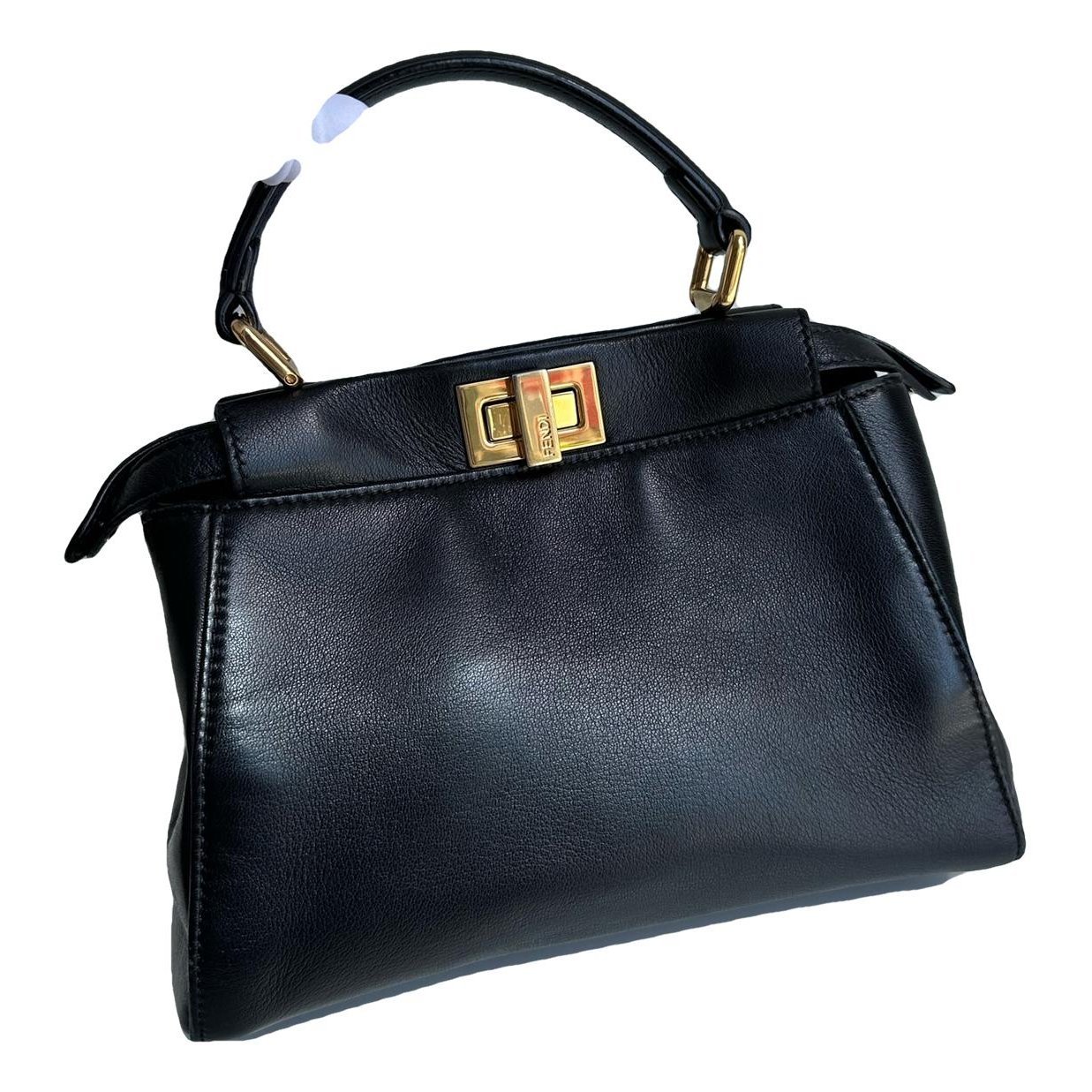 Peekaboo leather handbag
