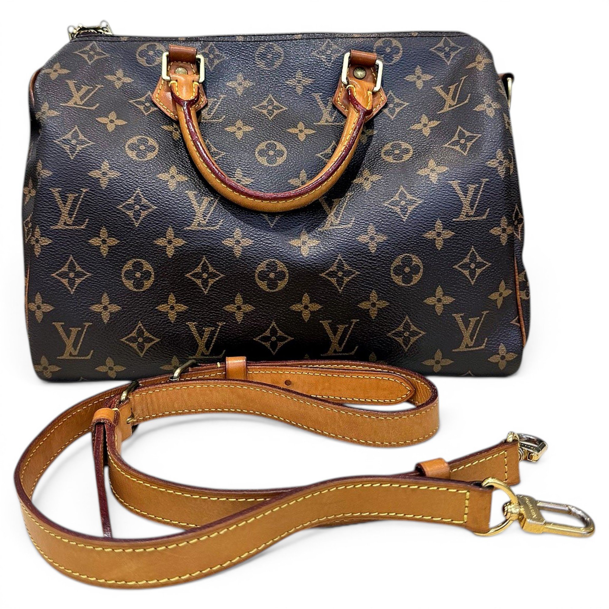 Speedy Bandoulière leather handbag
