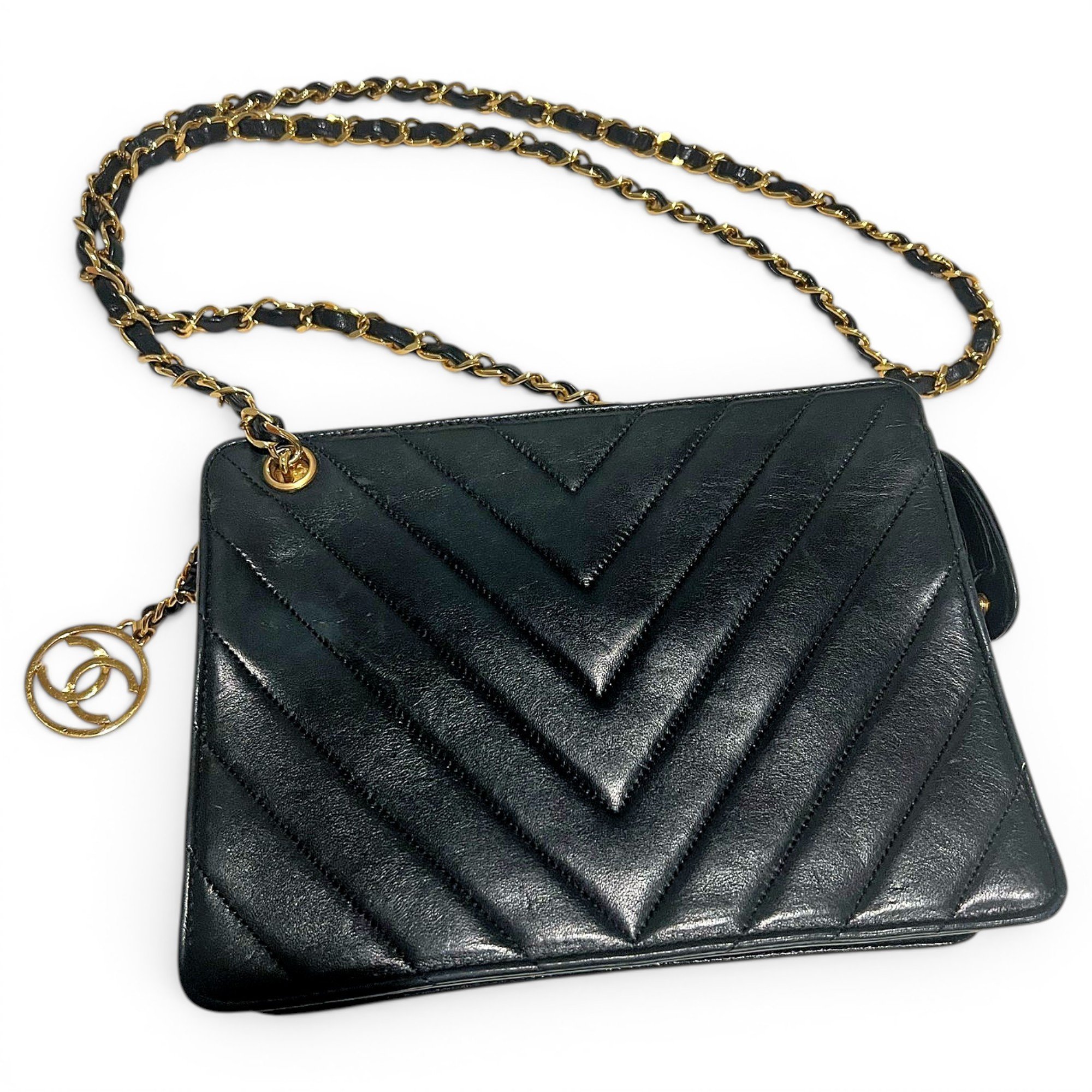 Leather crossbody bag