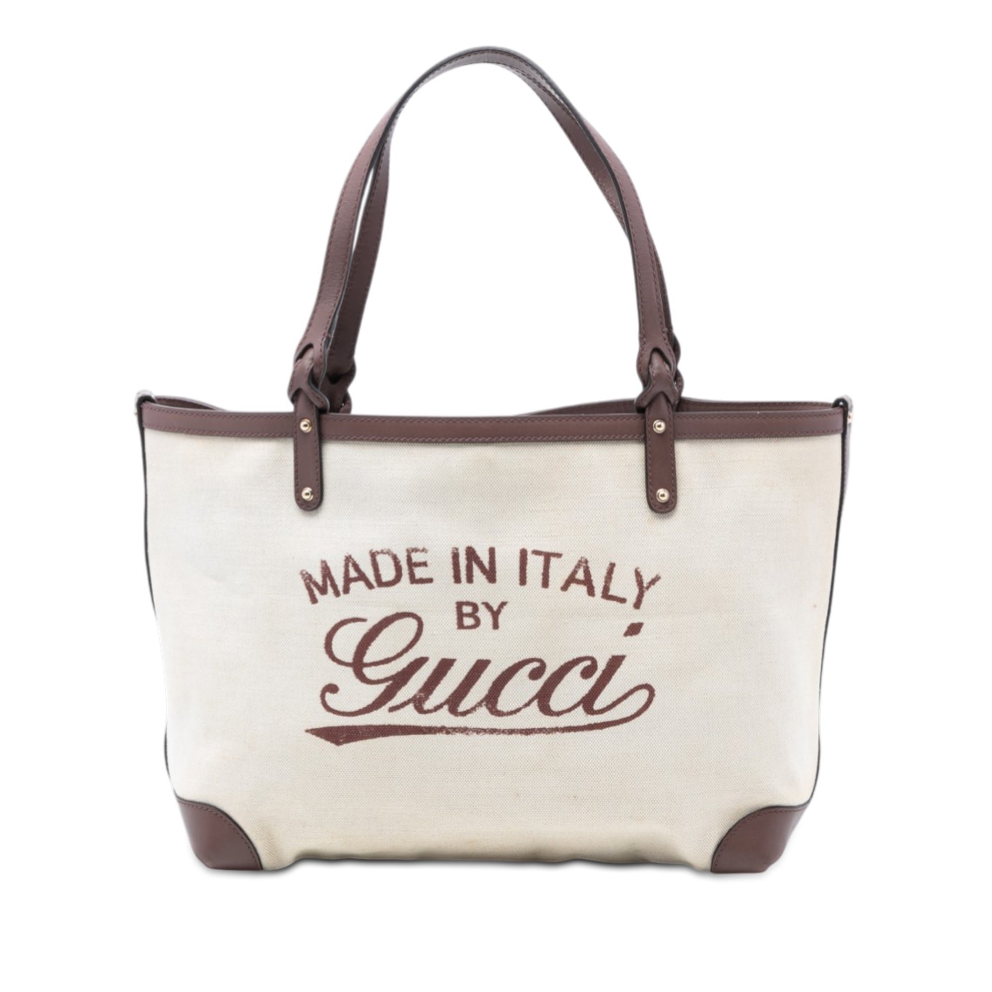 Leather tote