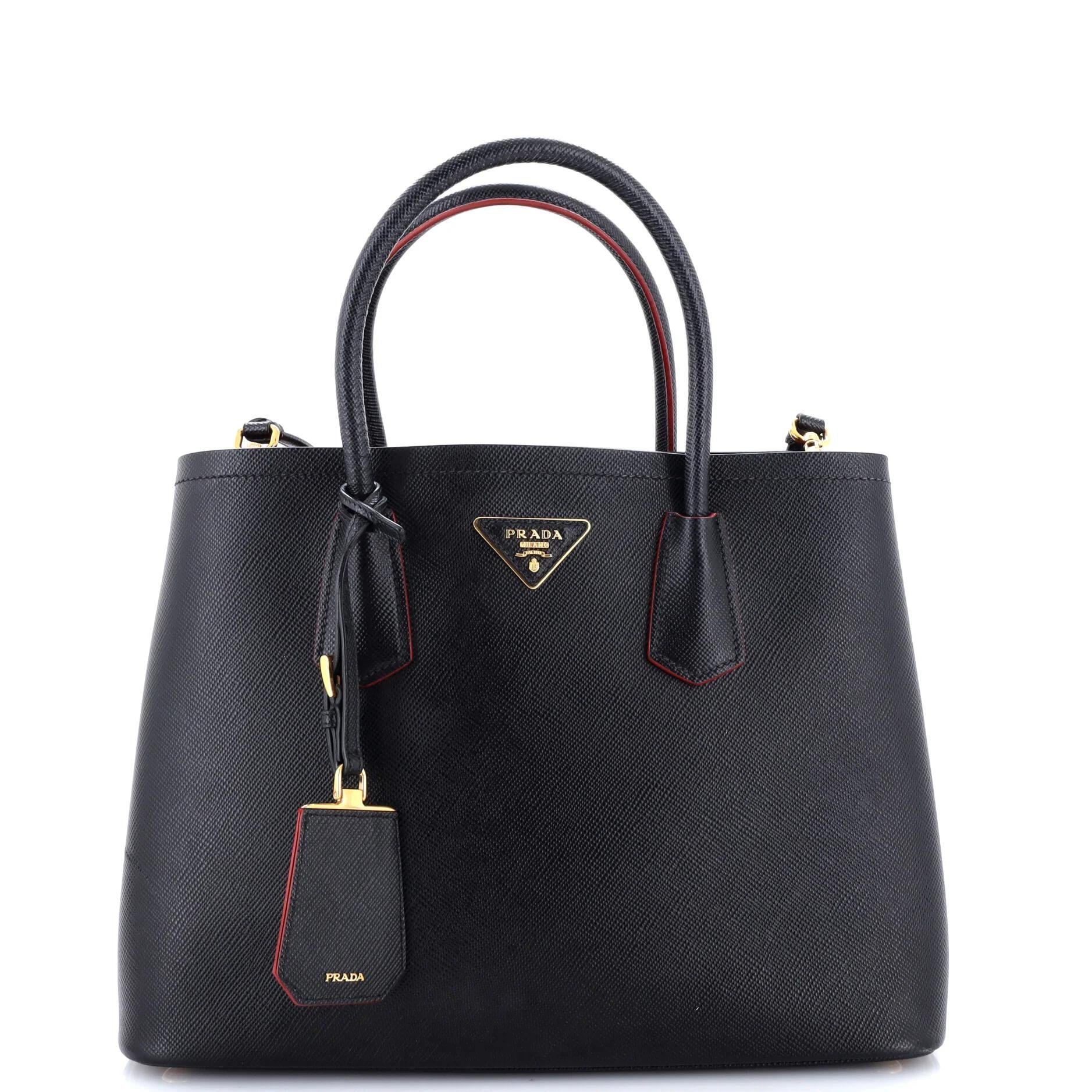 Leather tote