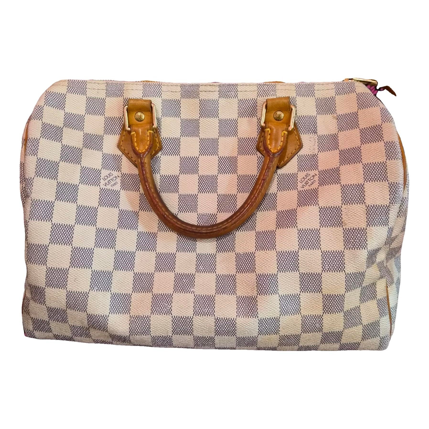 Speedy leather handbag