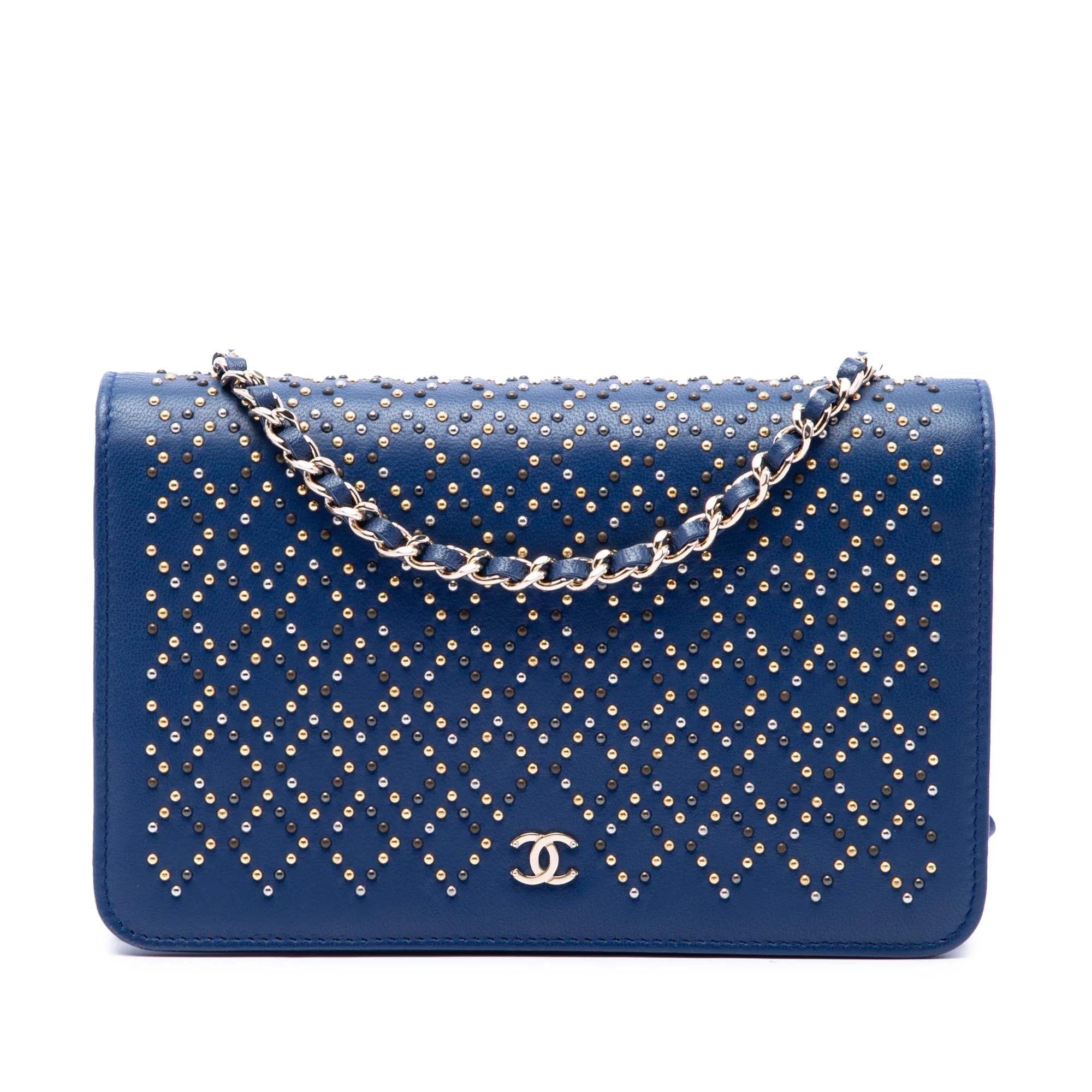 Wallet On Chain Timeless/Classique pony-style calfskin handbag