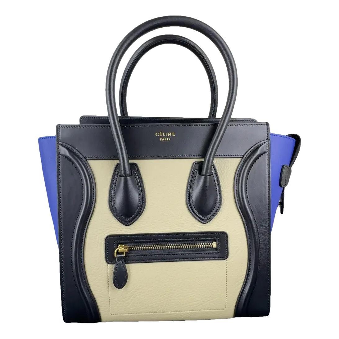 Luggage leather handbag