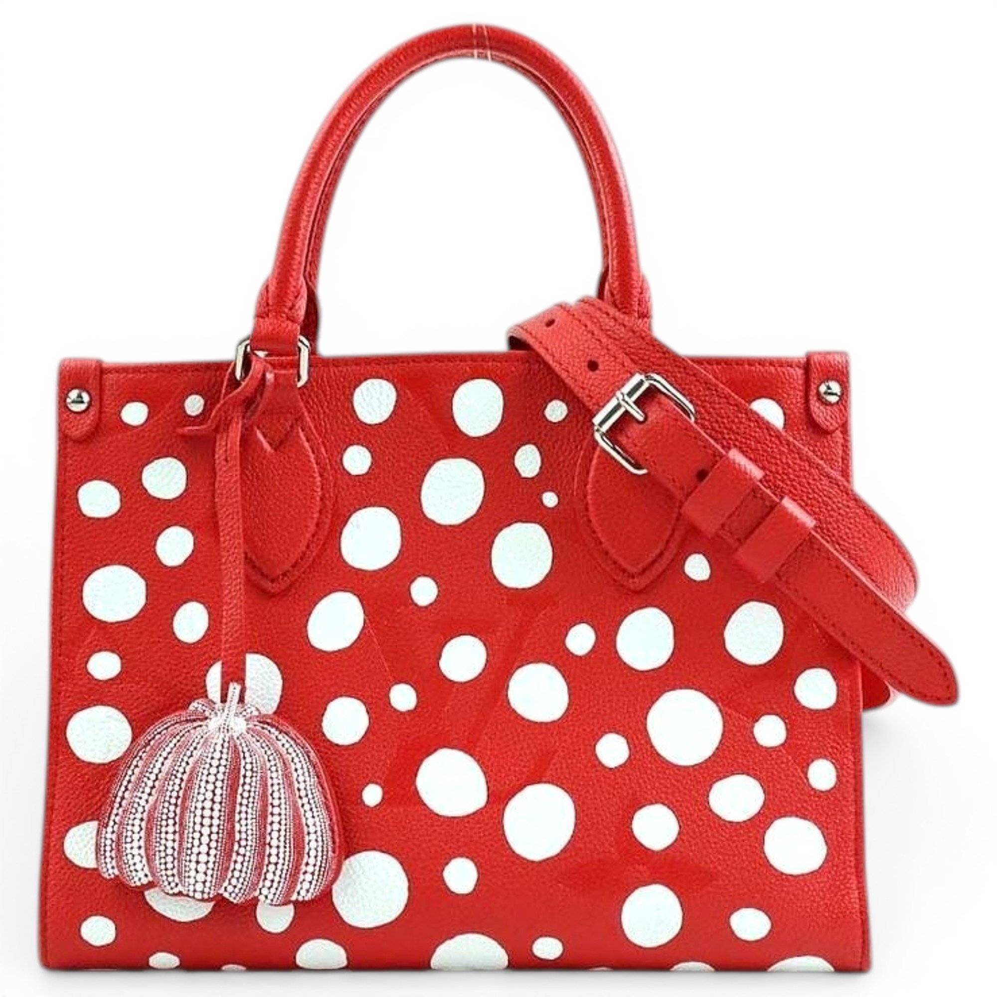 Loop leather tote