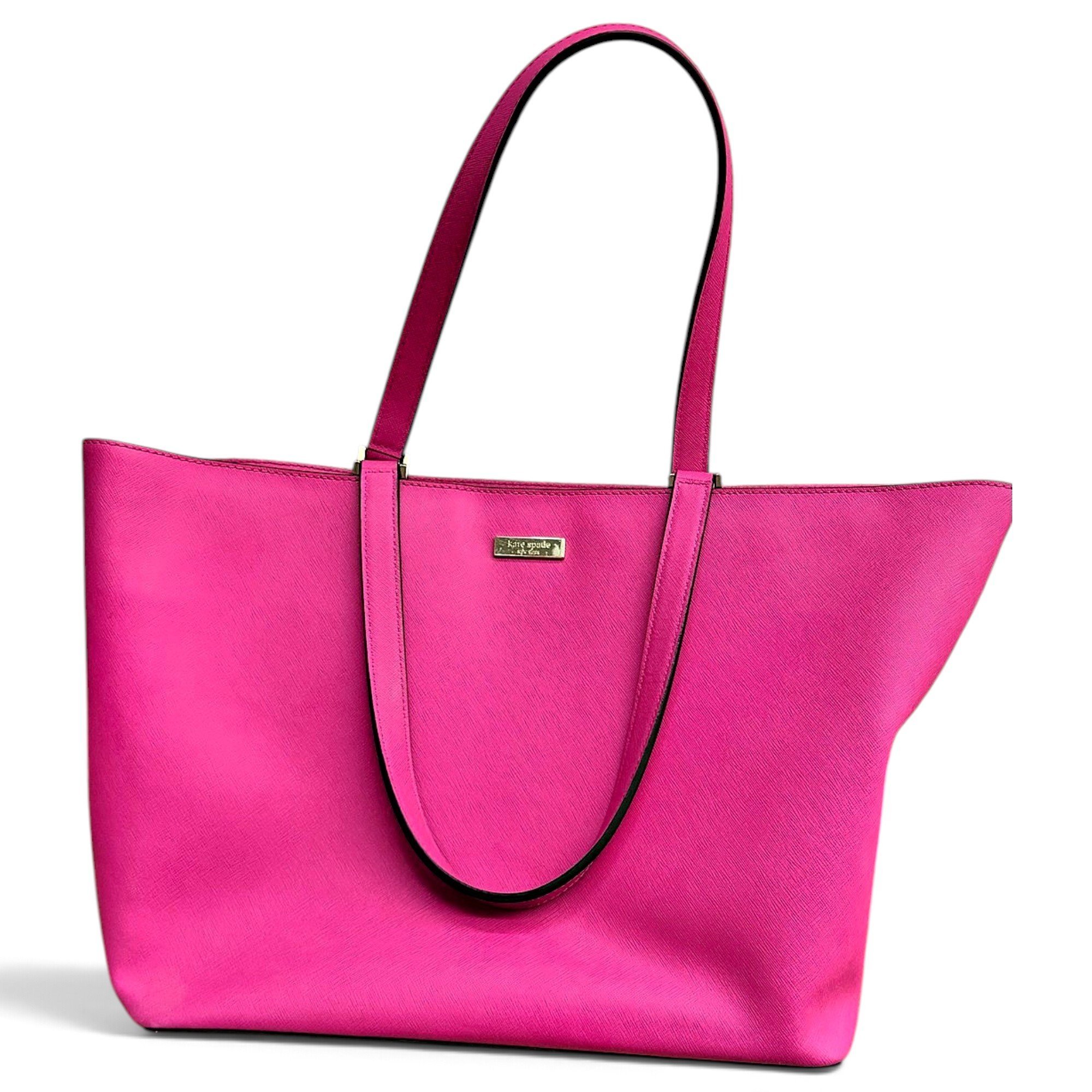 Leather tote
