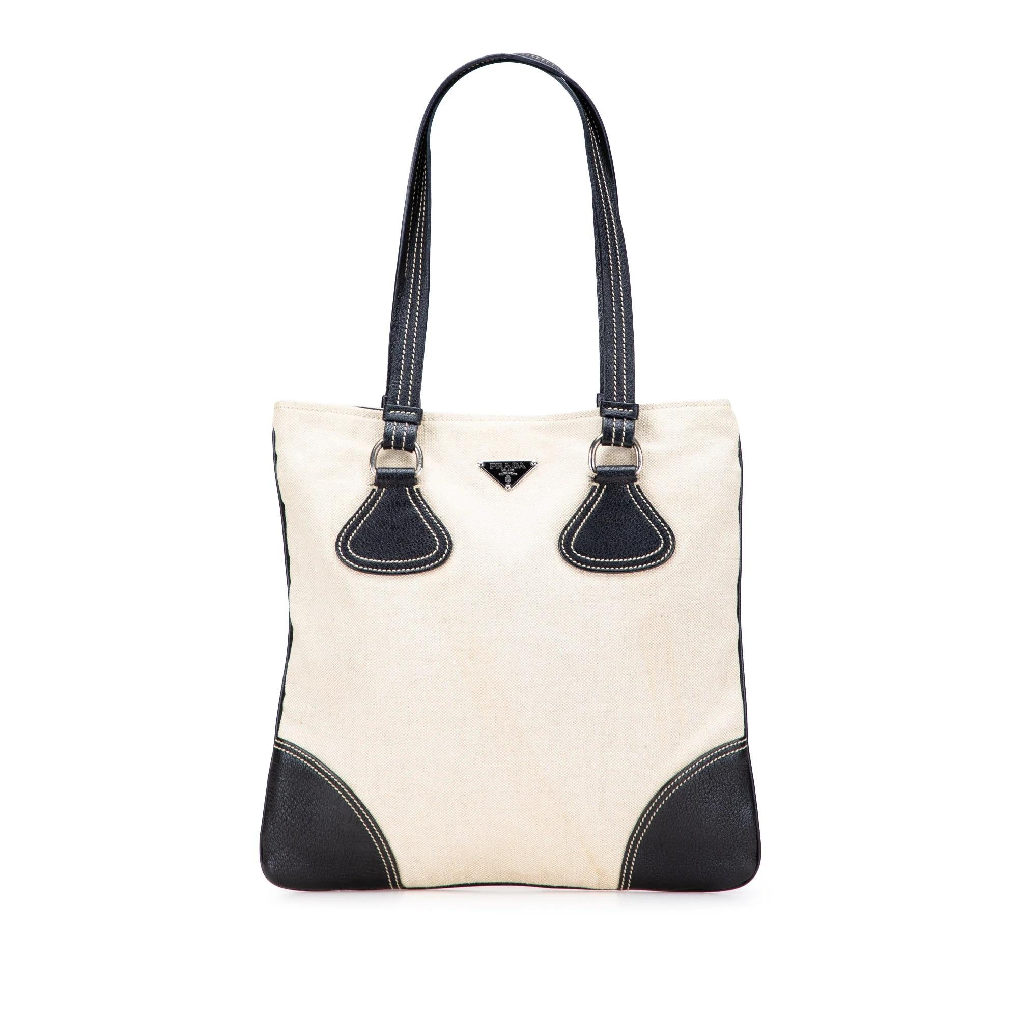Leather tote