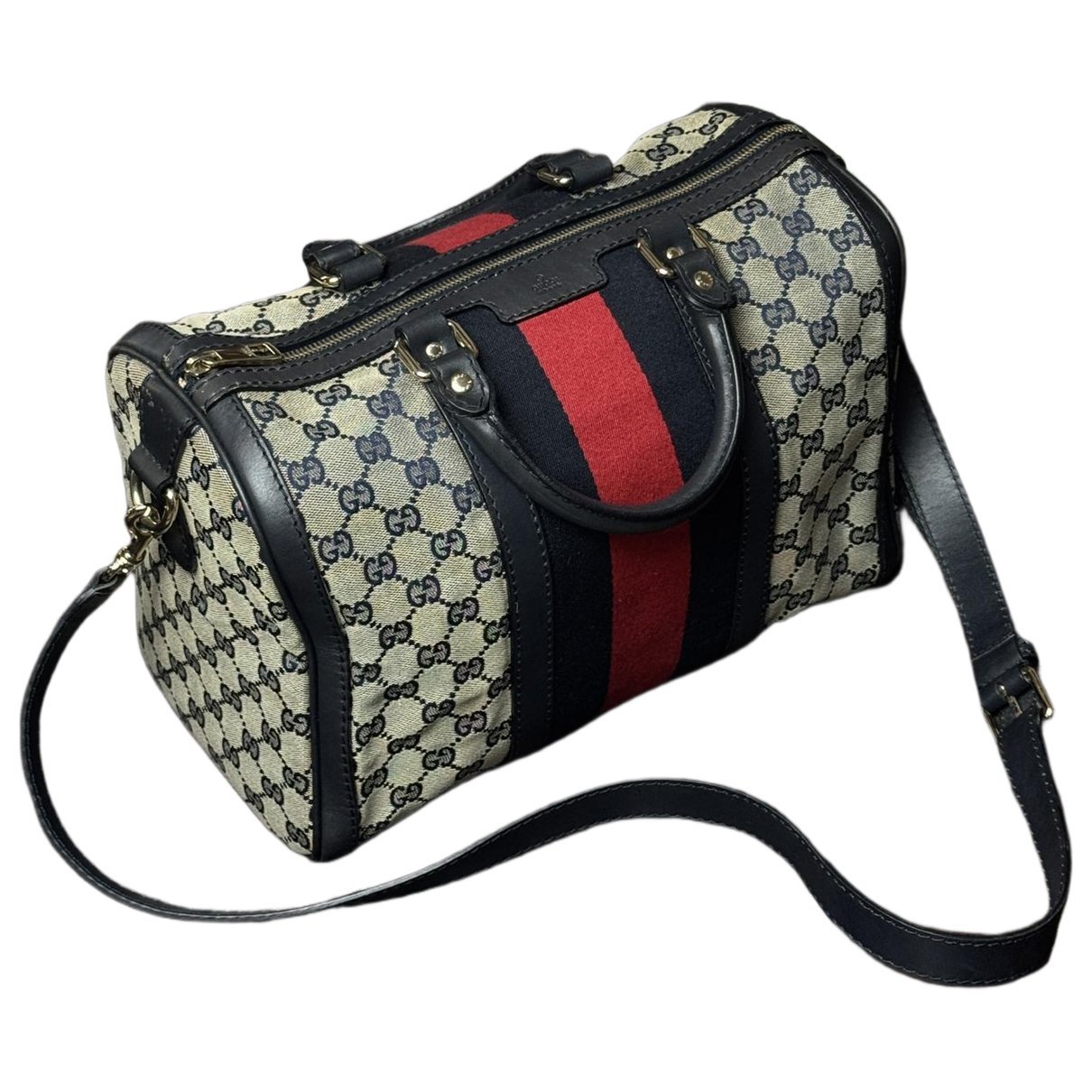 Ophidia Boston cloth handbag