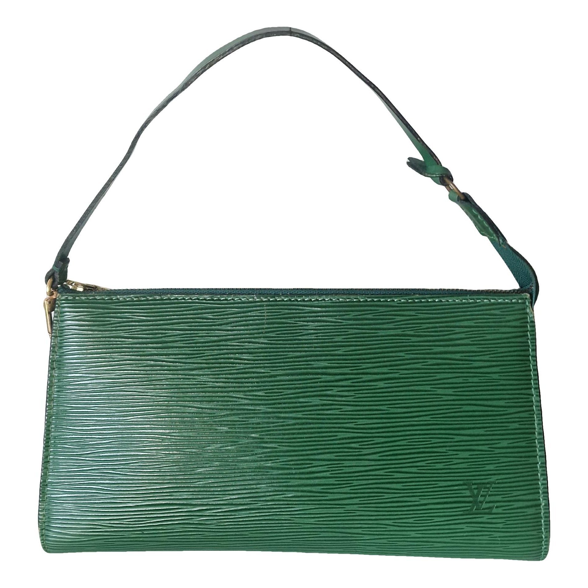 Pochette Accessoire leather handbag