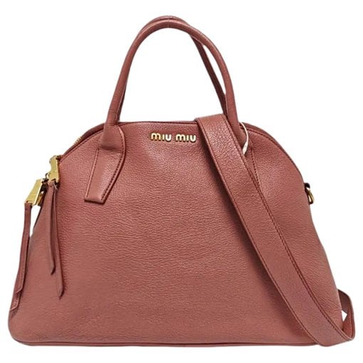 Leather handbag