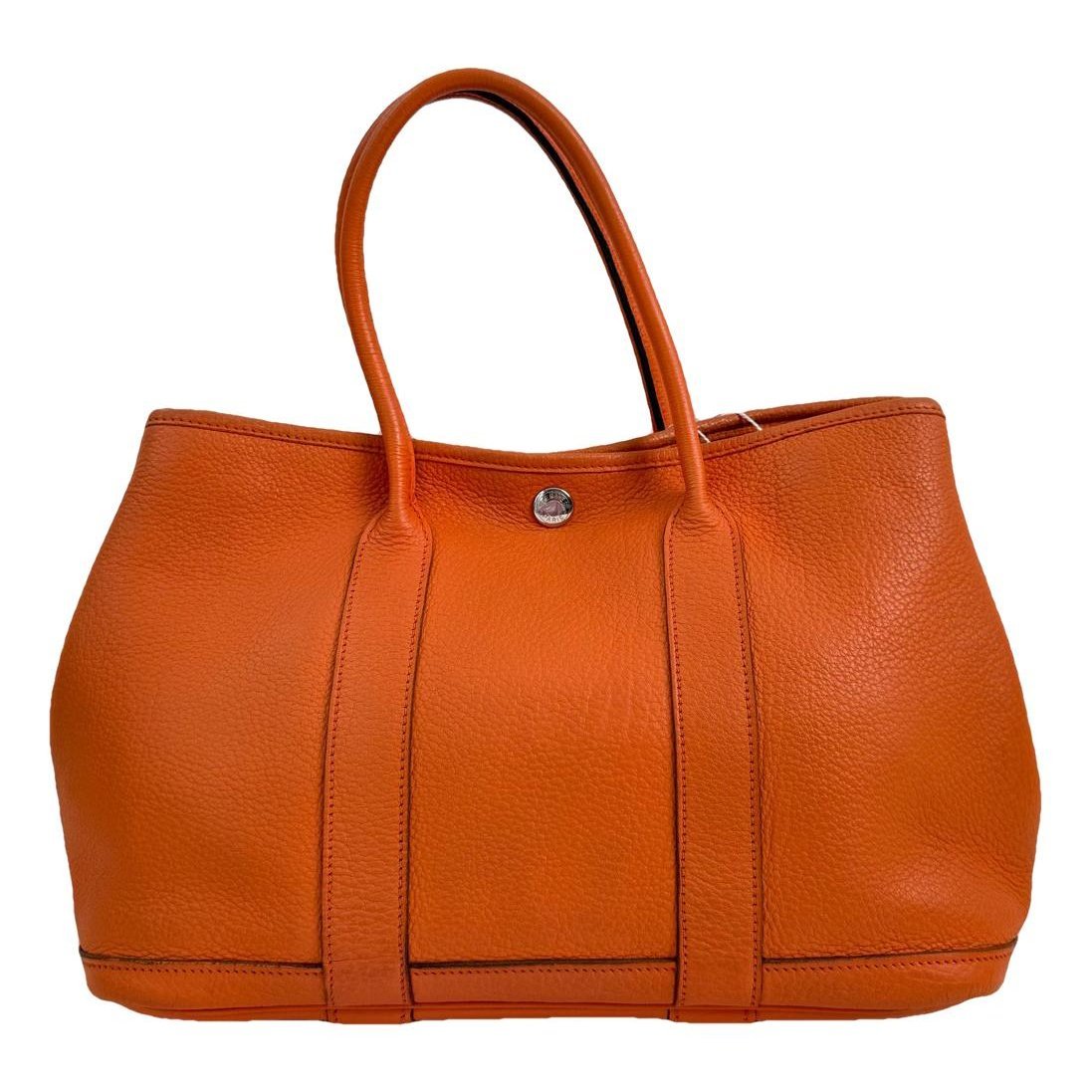 Garden Party leather handbag
