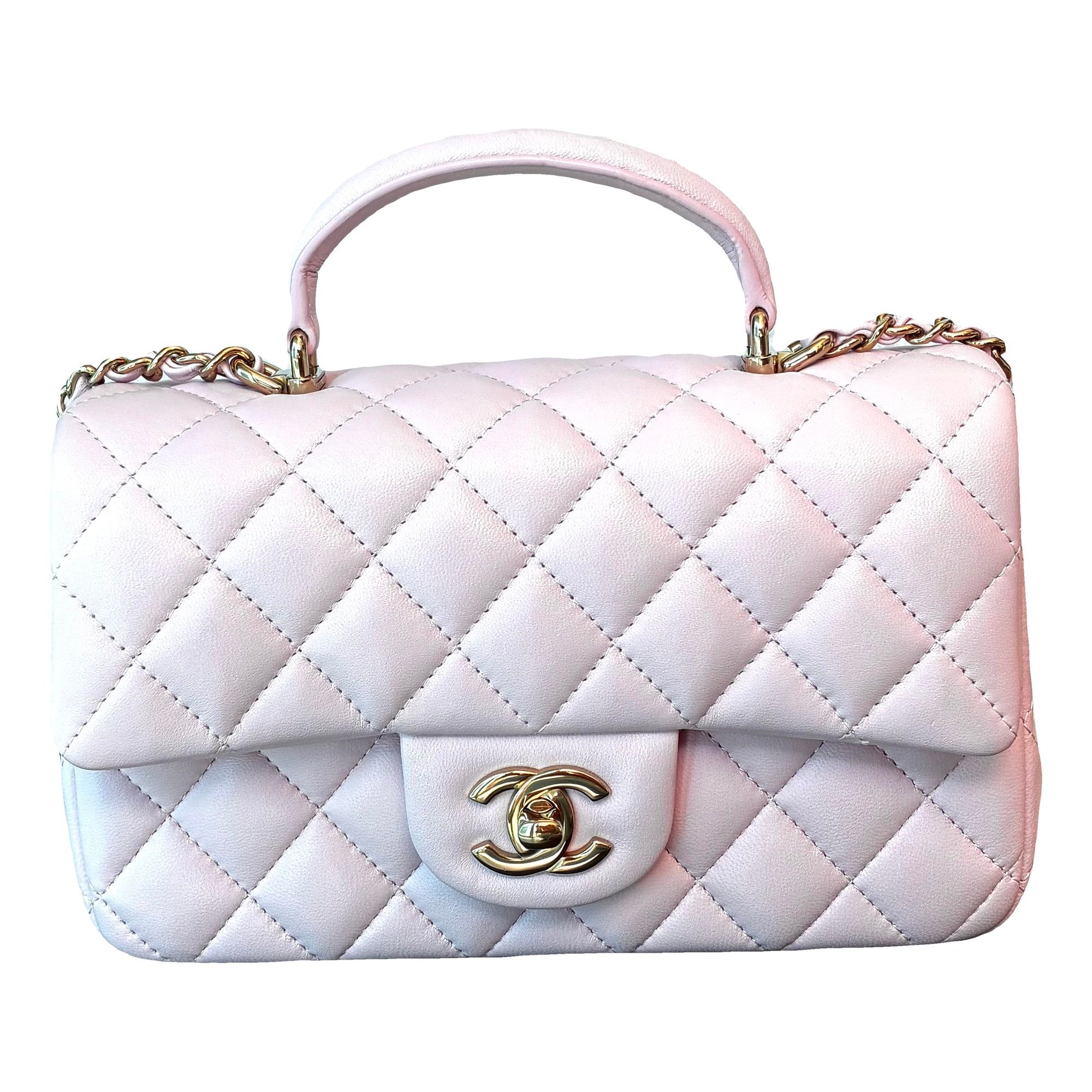 Timeless Classique Top Handle leather handbag