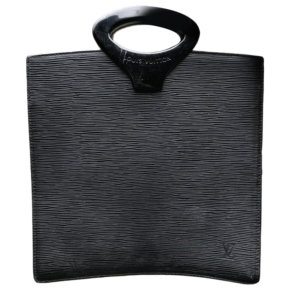 Ombre leather tote