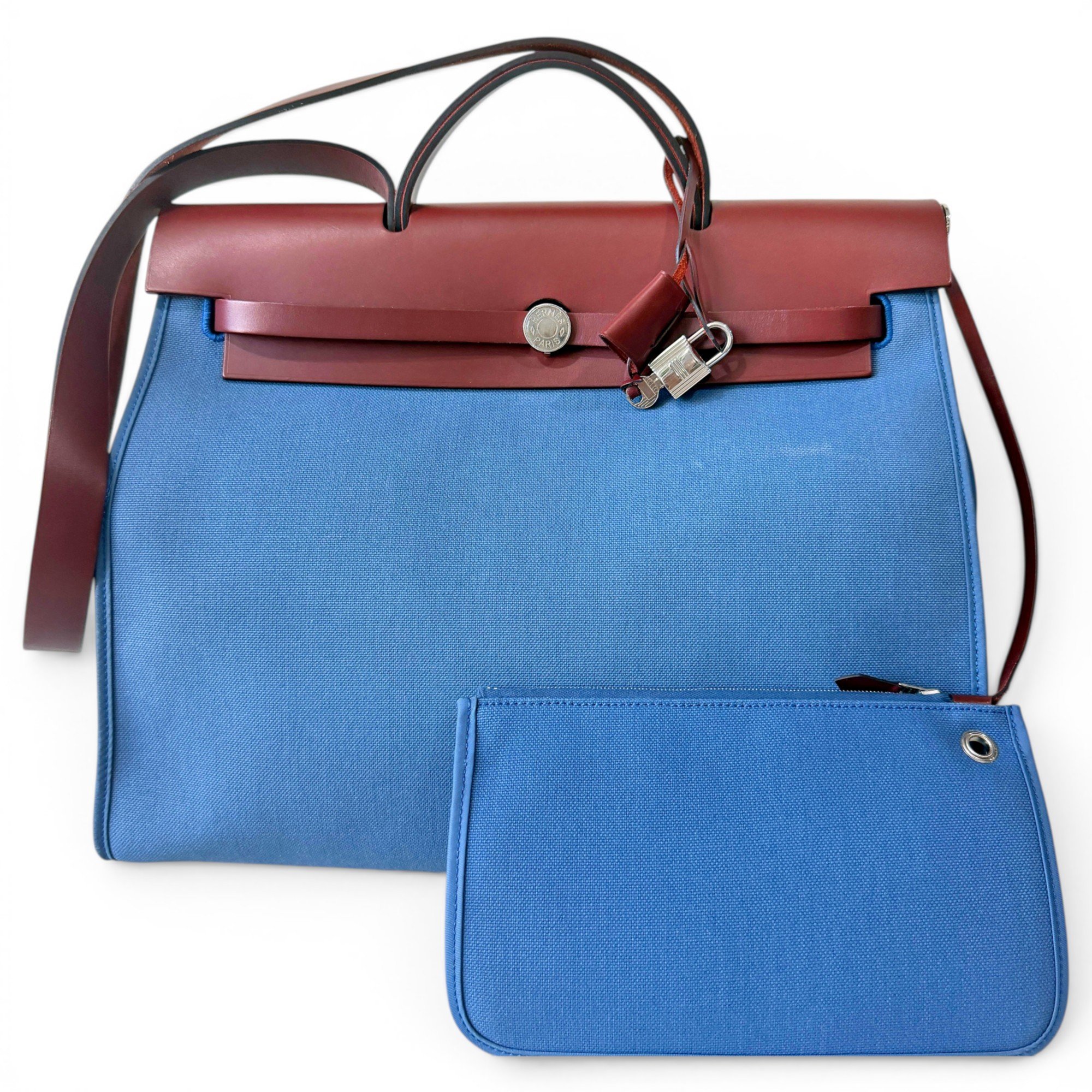 Herbag leather handbag