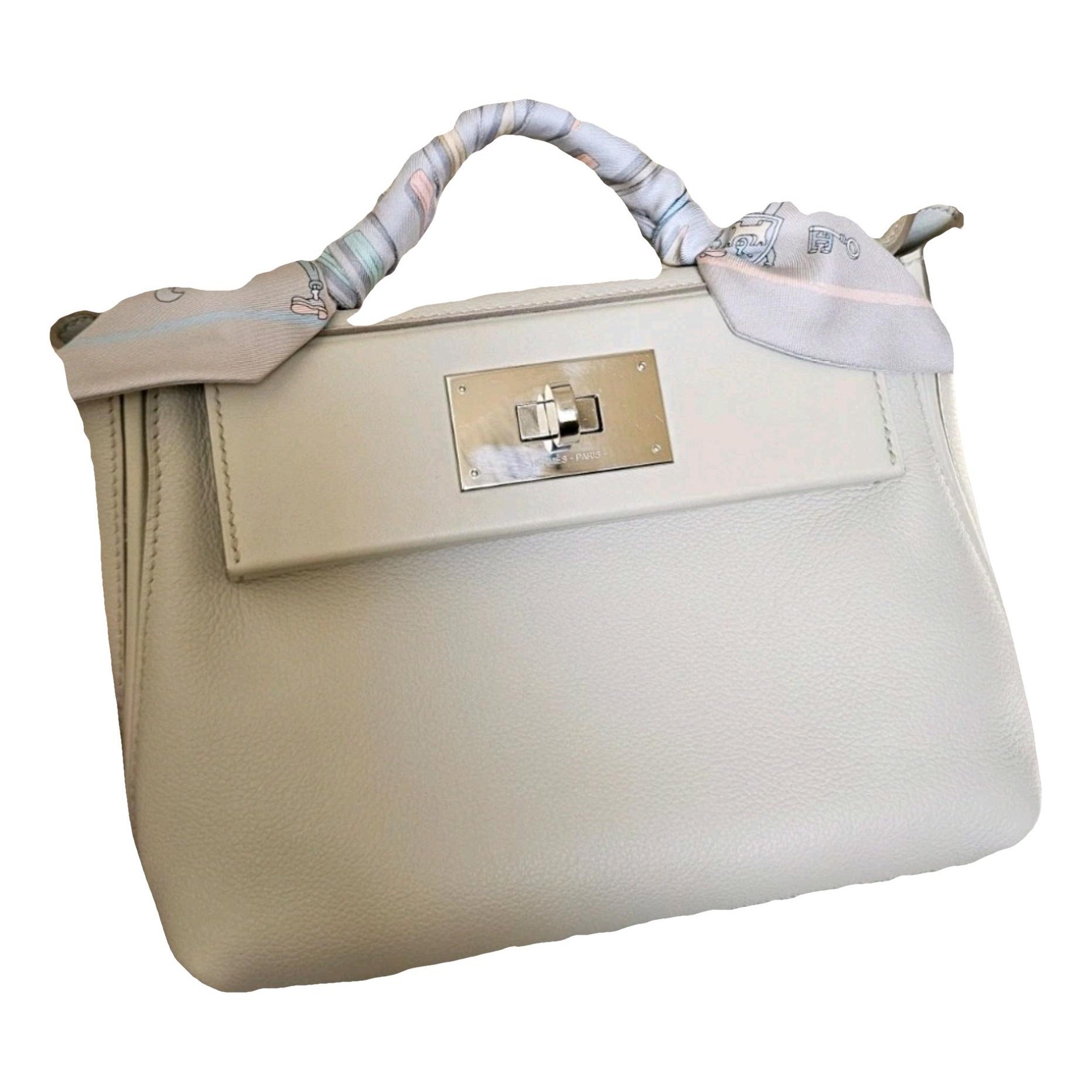 24/24 leather handbag