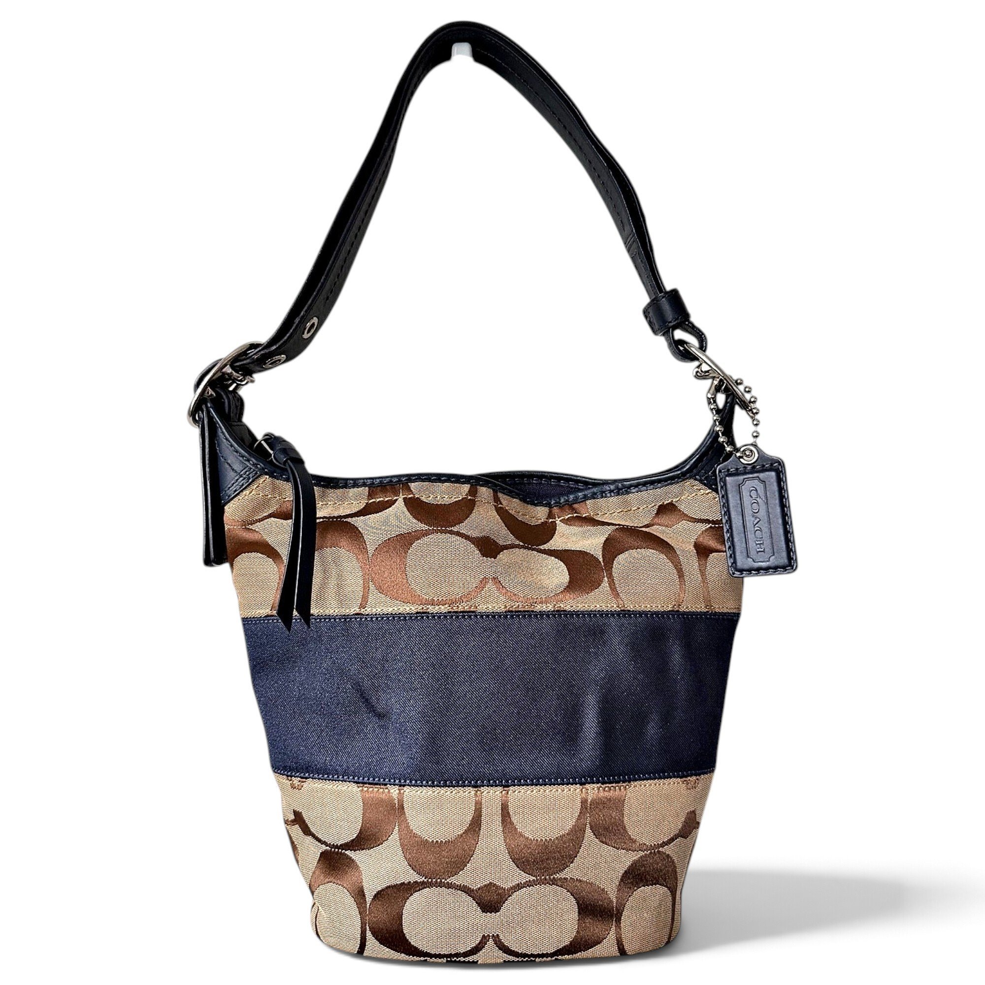 Signature Sufflette cloth handbag