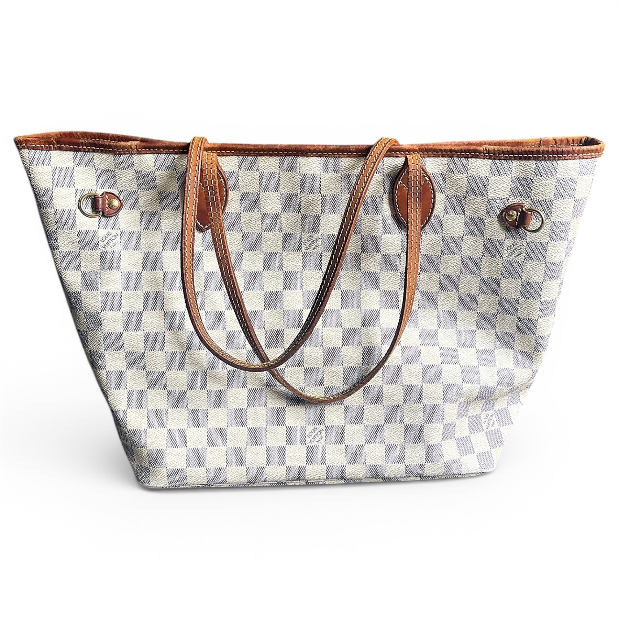 Neverfull leather tote