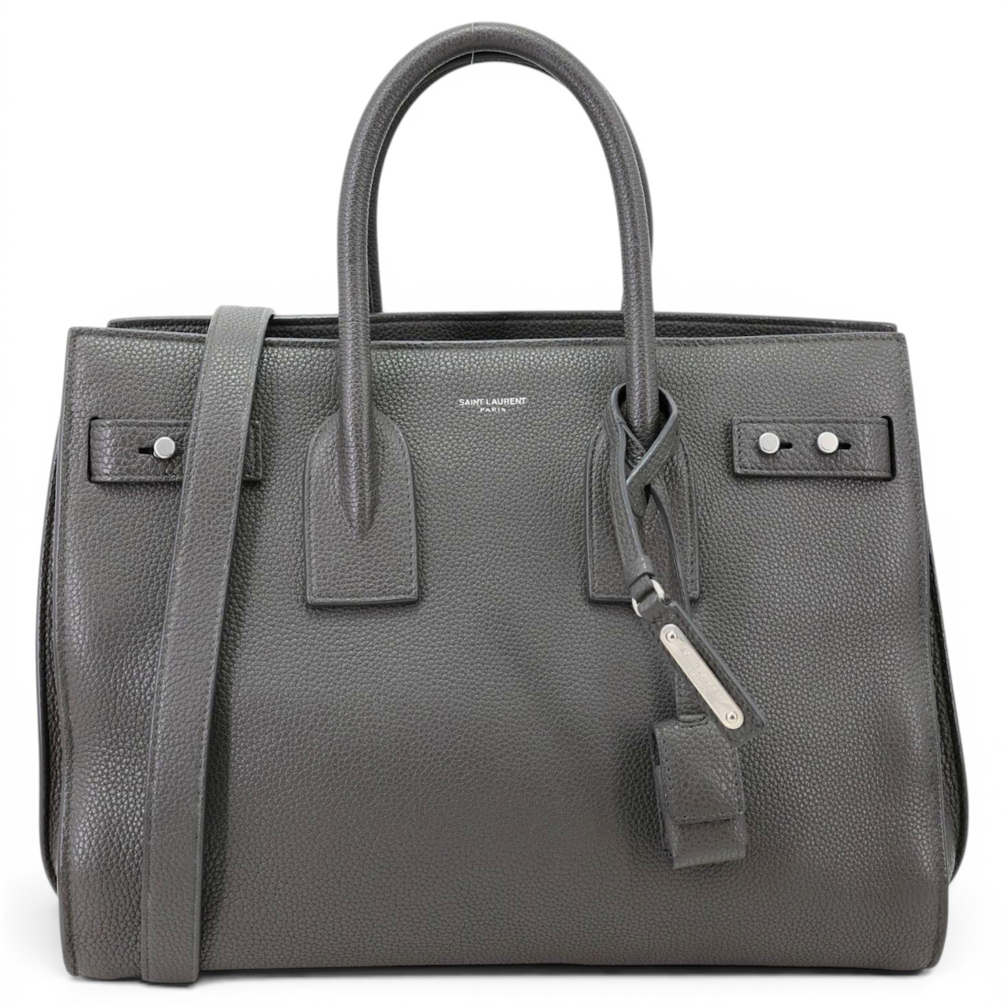 Leather tote