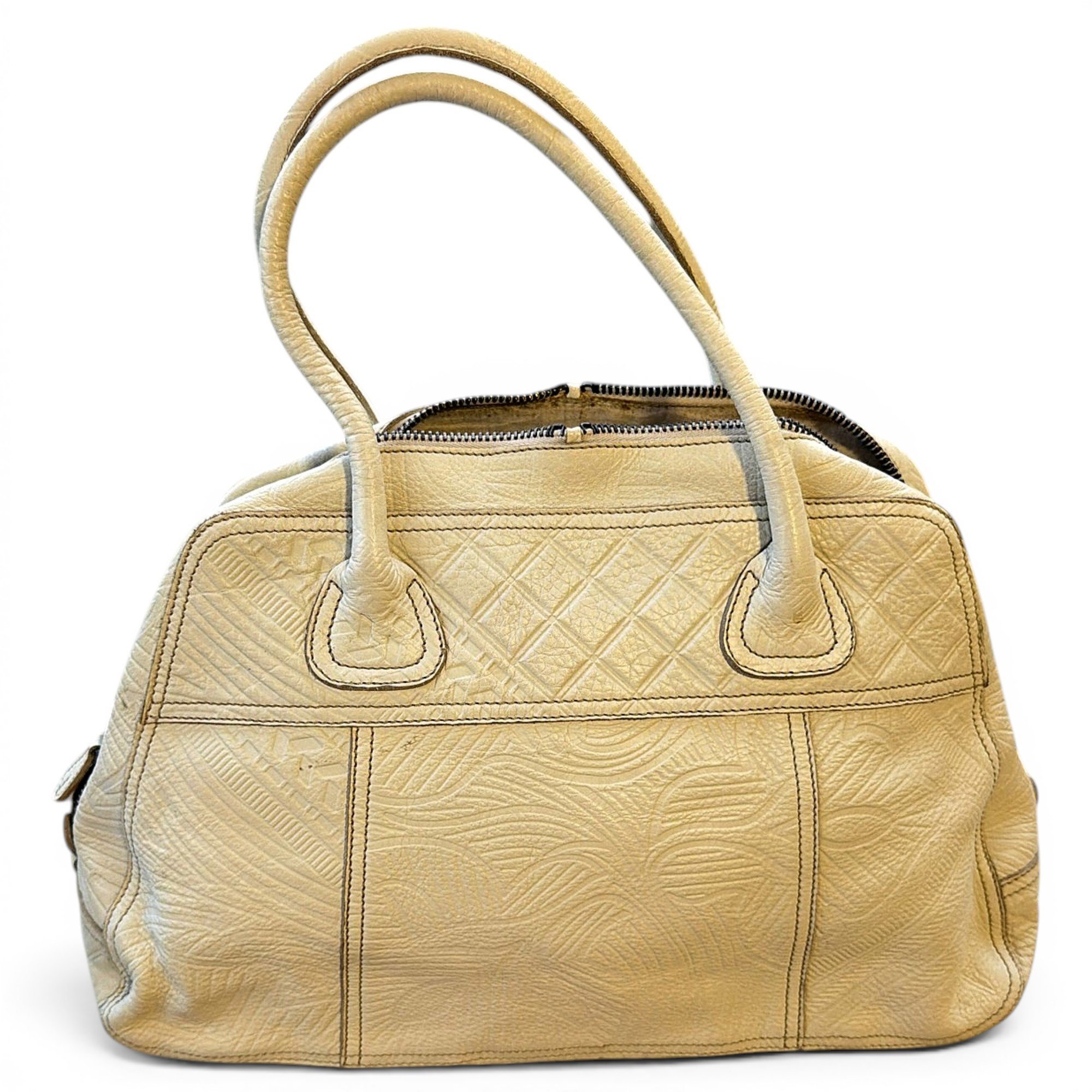 Leather handbag