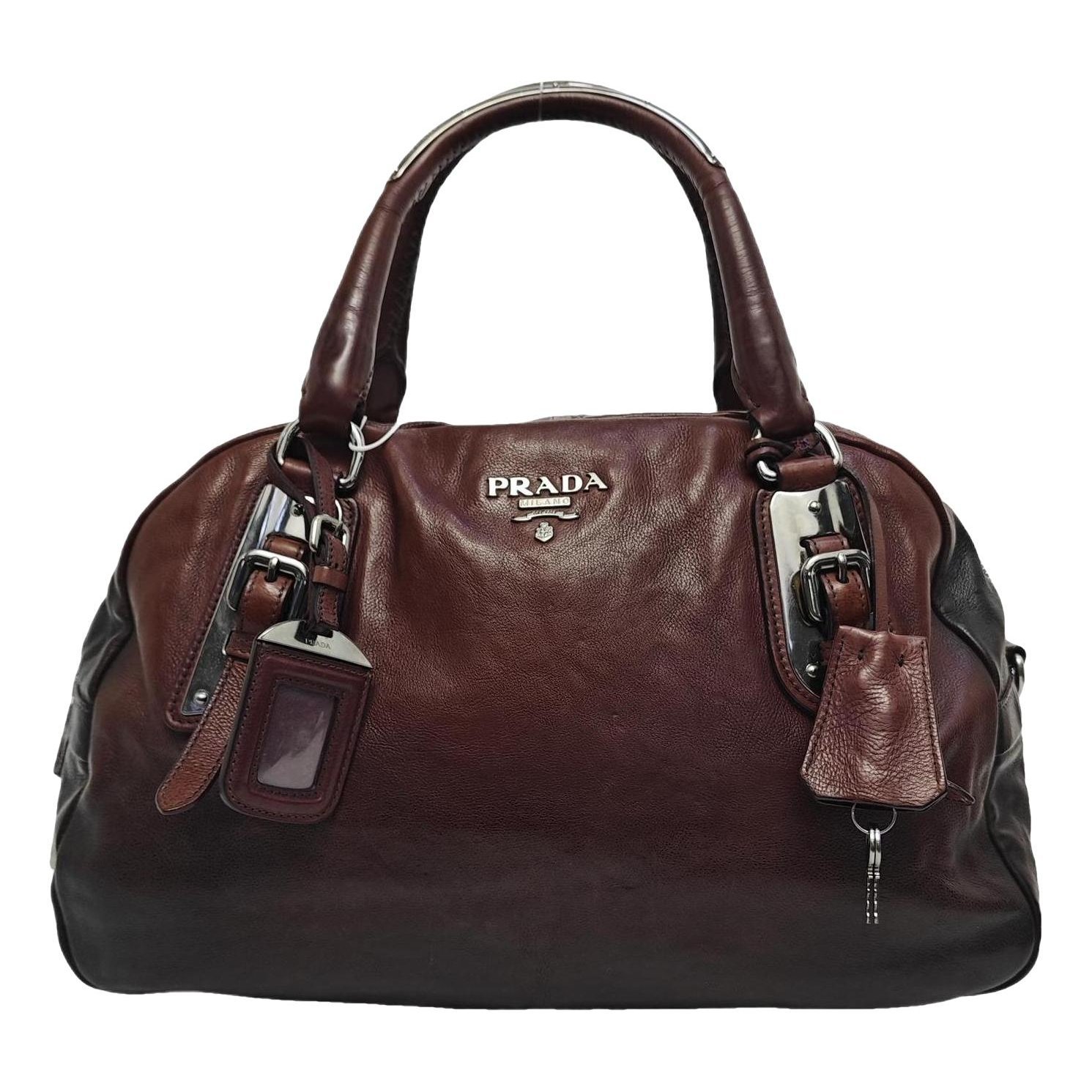 Ouverture leather handbag