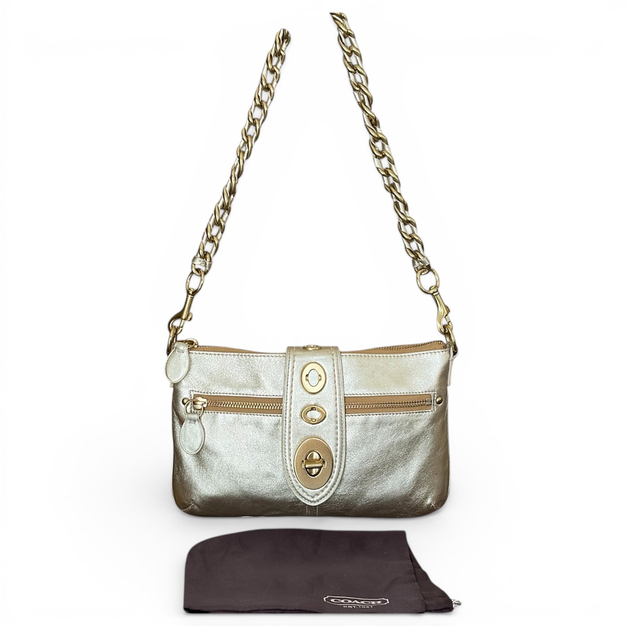 Leather handbag
