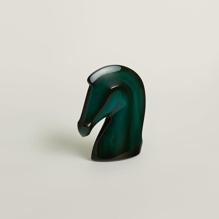 Vert Cyprès Samarcande Paperweight