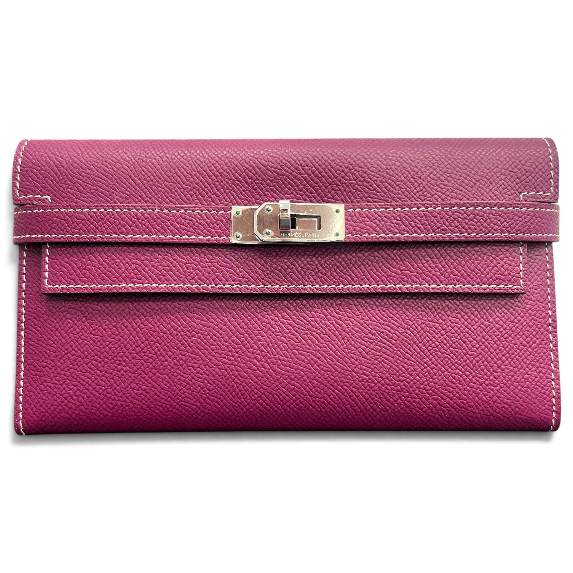 Kelly to go leather clutch bag