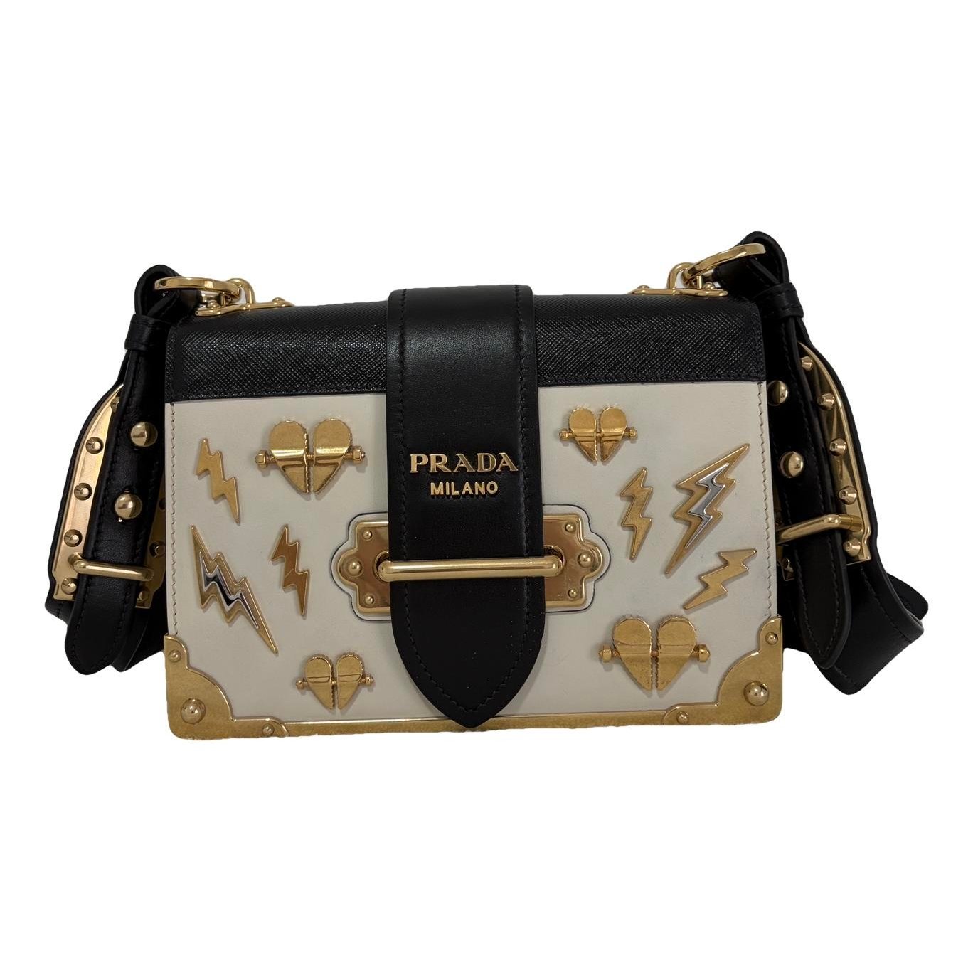 Cahier leather crossbody bag