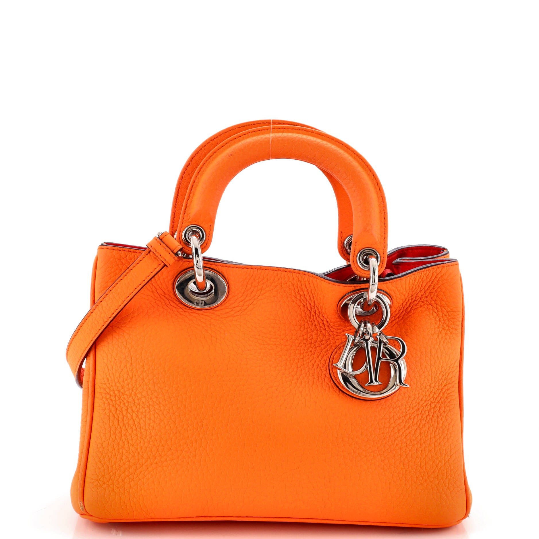 Diorissimo Tote Pebbled Leather Mini
