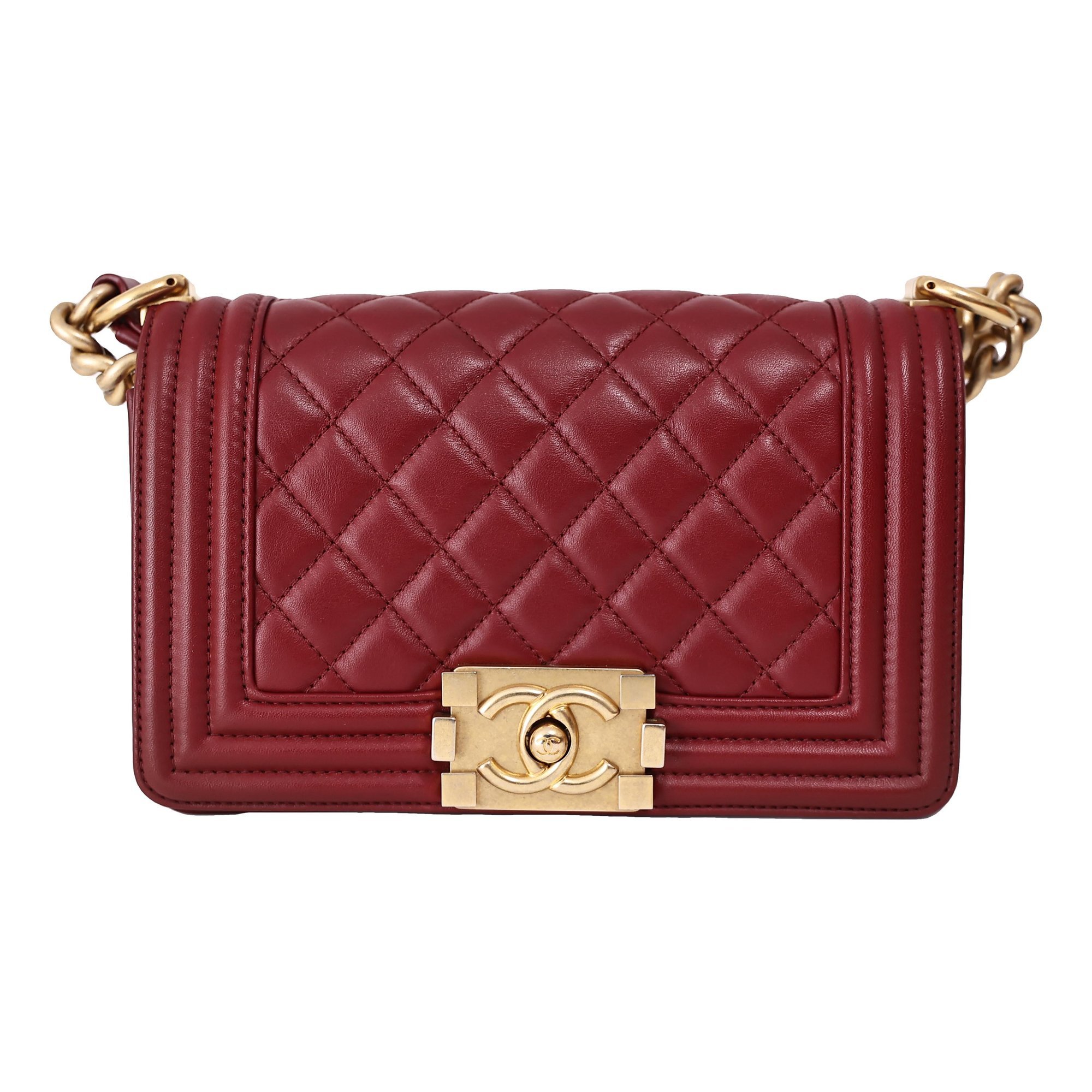 Boy leather handbag