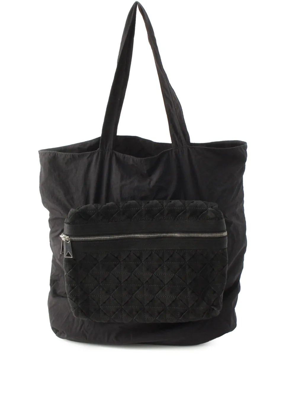 Bottega Veneta 2012-2026 Intrecciato Trimmed Nylon Eco tote bag