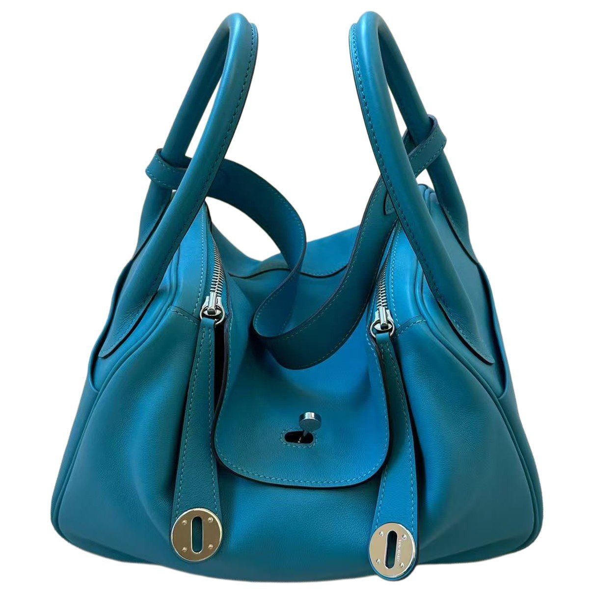Lindy leather handbag