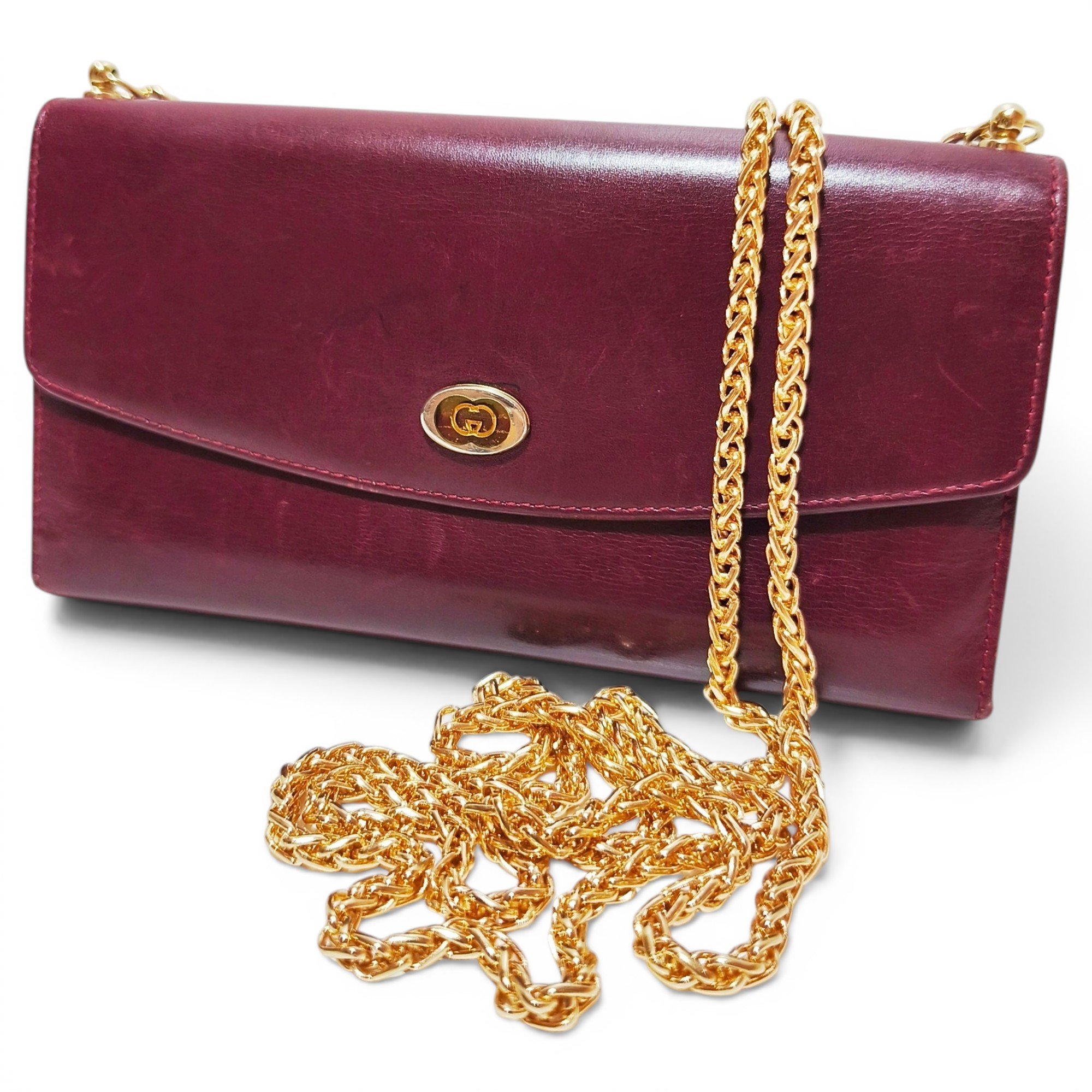 Leather crossbody bag